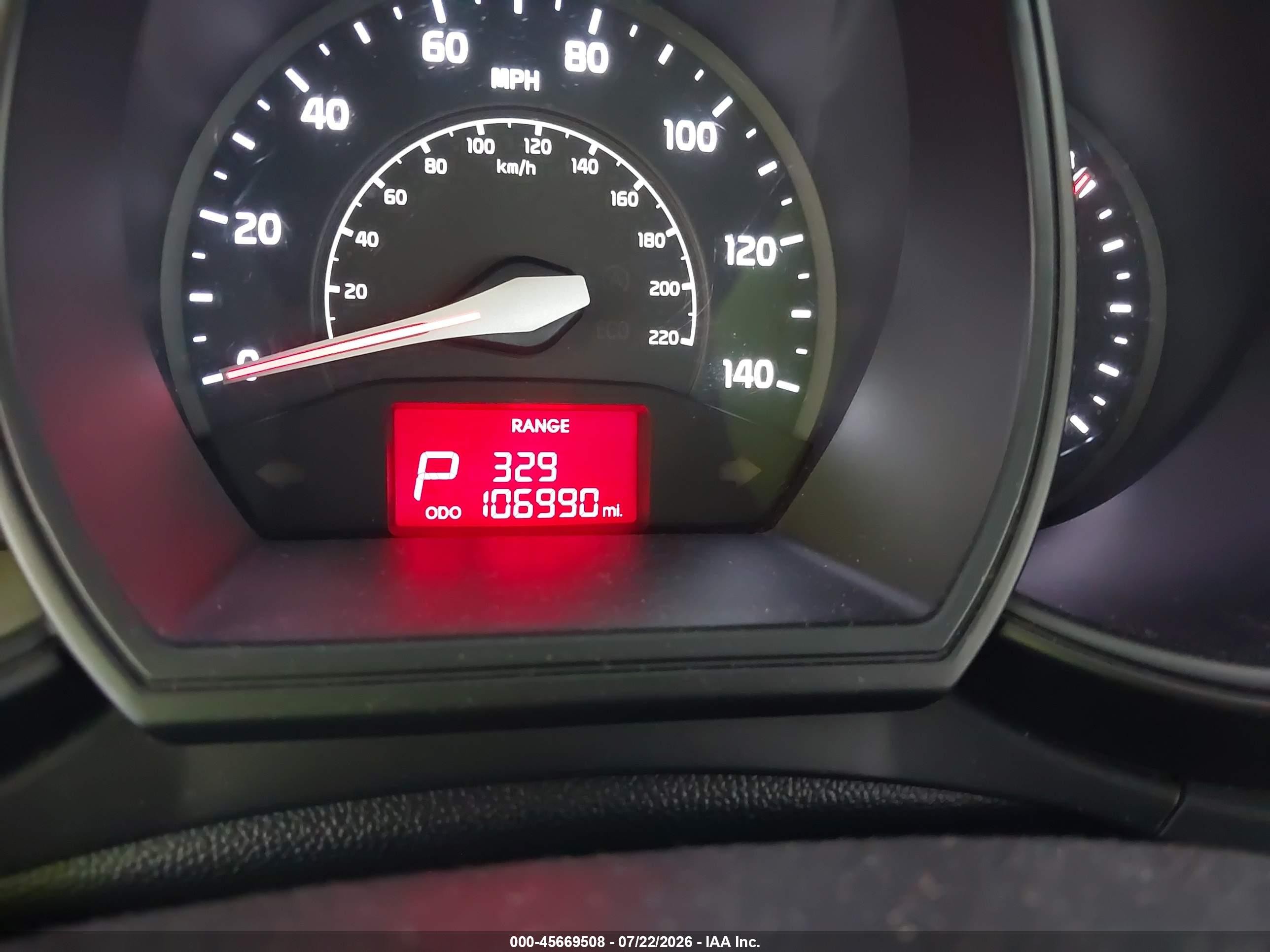 2013 Kia Rio Lx Red vin: KNADM4A37D6154761
