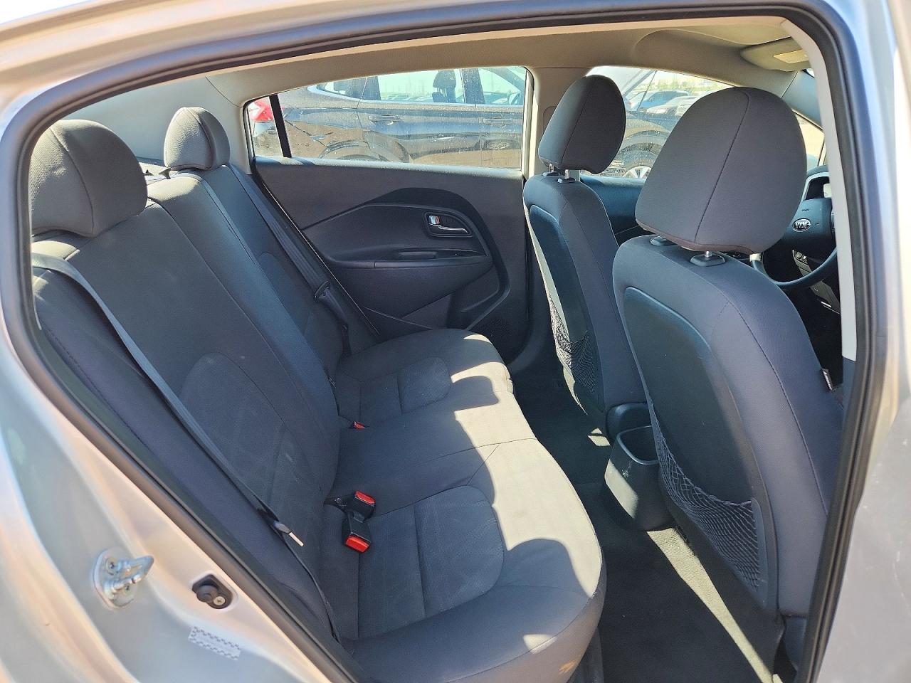 2013 Kia Rio Lx Silver vin: KNADM4A37D6159491