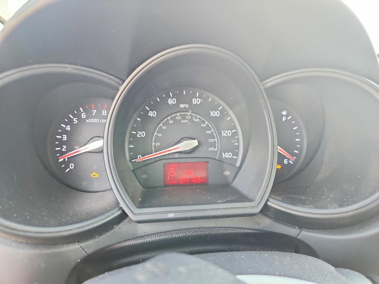 2013 Kia Rio Lx Silver vin: KNADM4A37D6159491