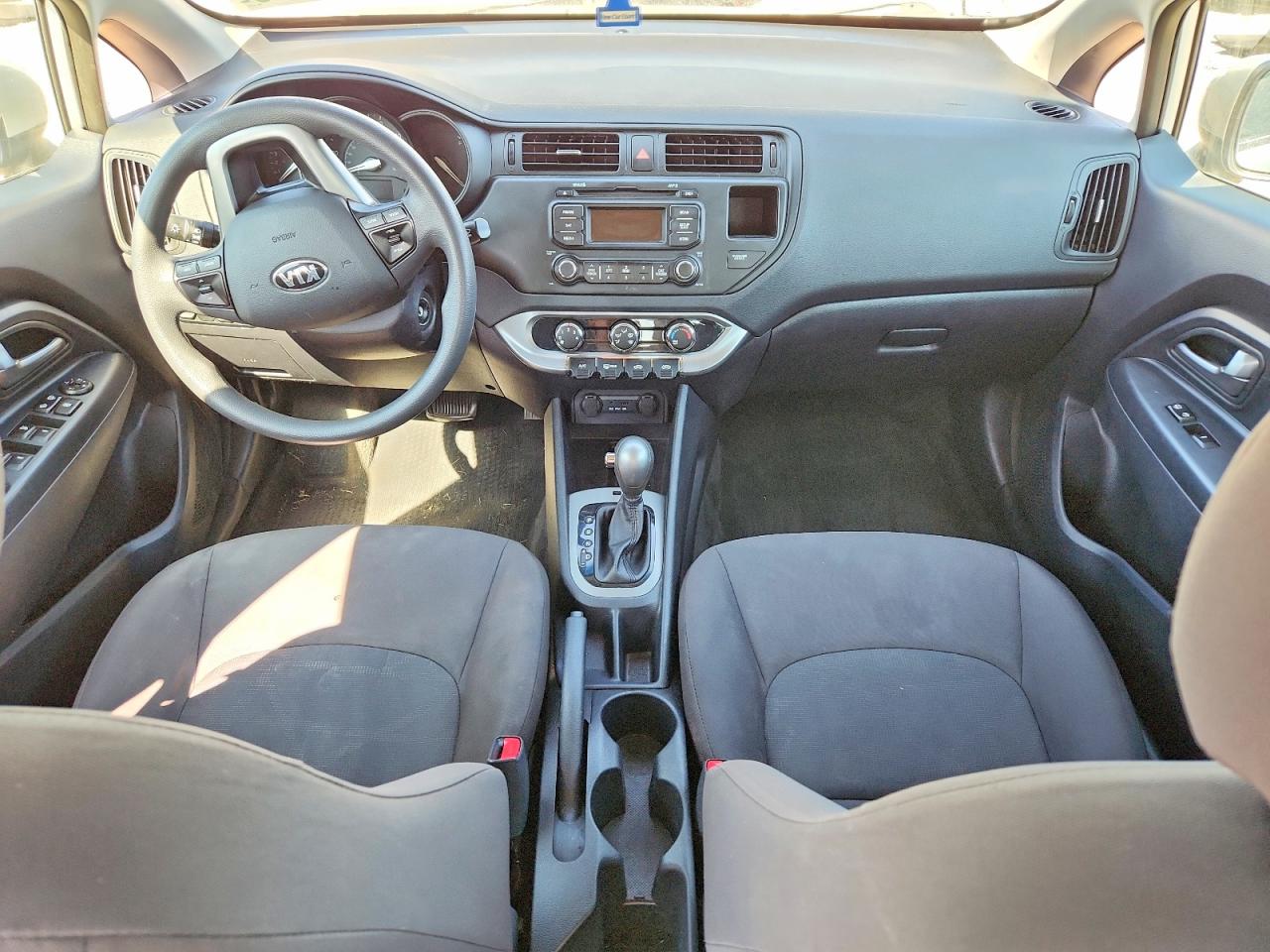 2013 Kia Rio Lx Silver vin: KNADM4A37D6159491