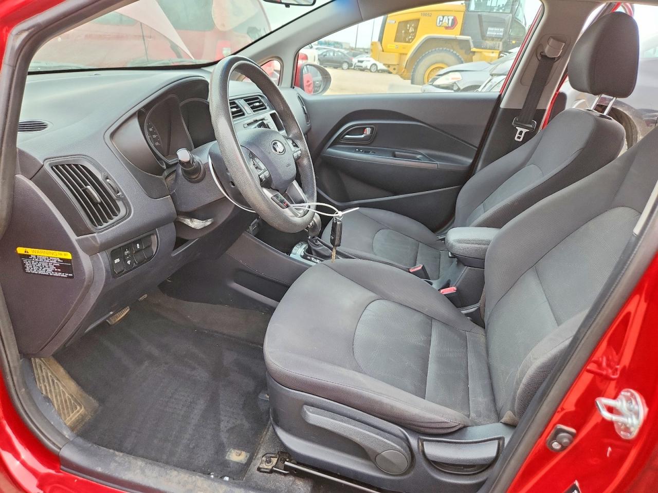2013 Kia Rio Lx Red vin: KNADM4A37D6235789
