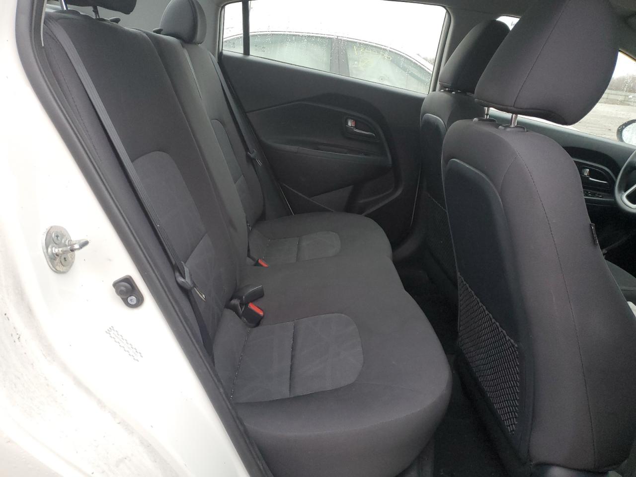 2013 Kia Rio Lx Белый vin: KNADM4A37D6272891