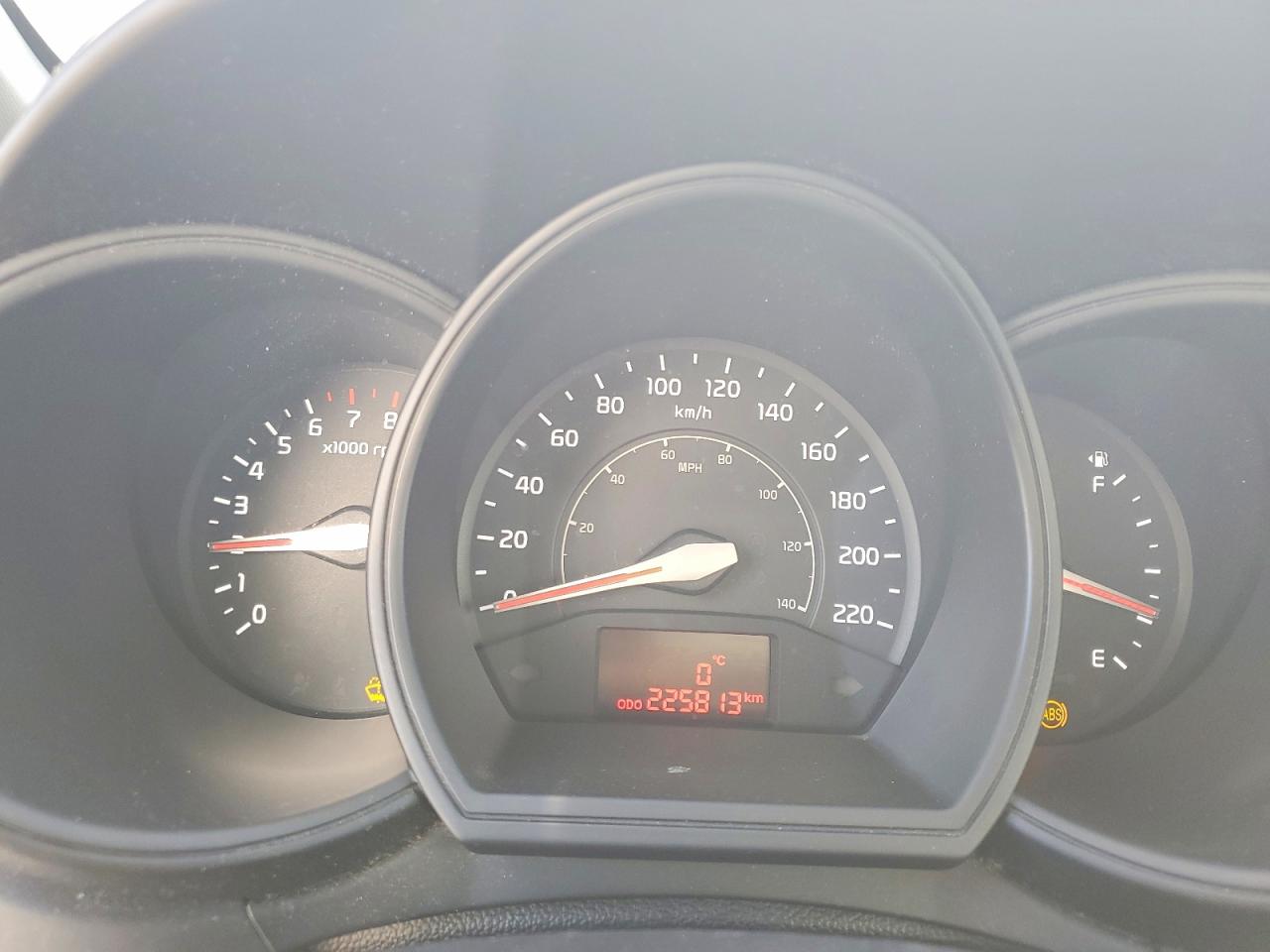 2013 Kia Rio Lx Blue vin: KNADM4A37D6298052