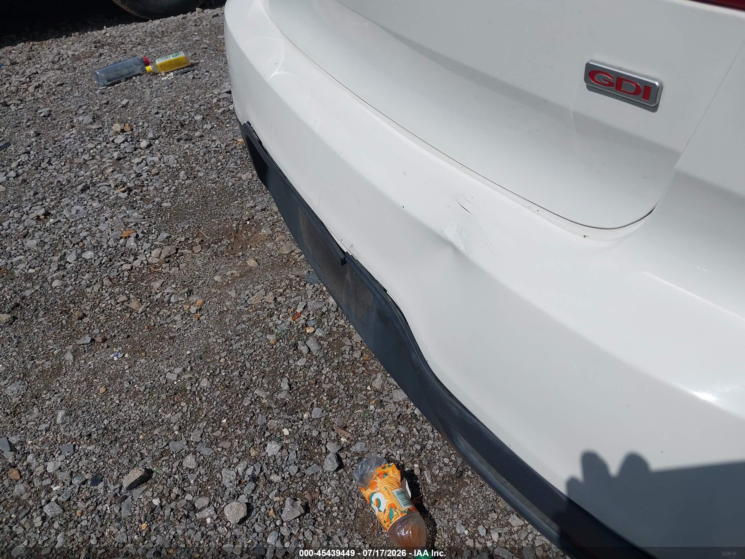 2013 Kia Rio Lx White vin: KNADM4A37D6305520