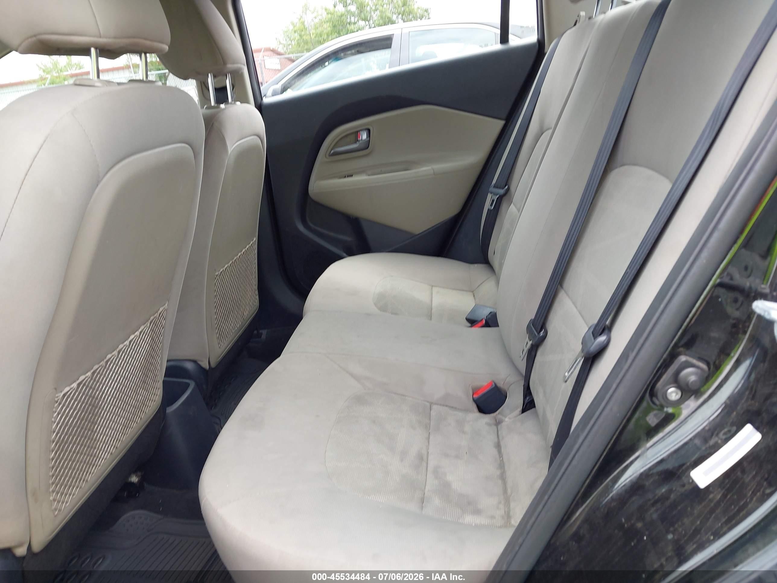 2014 Kia Rio Lx Black vin: KNADM4A37E6368165