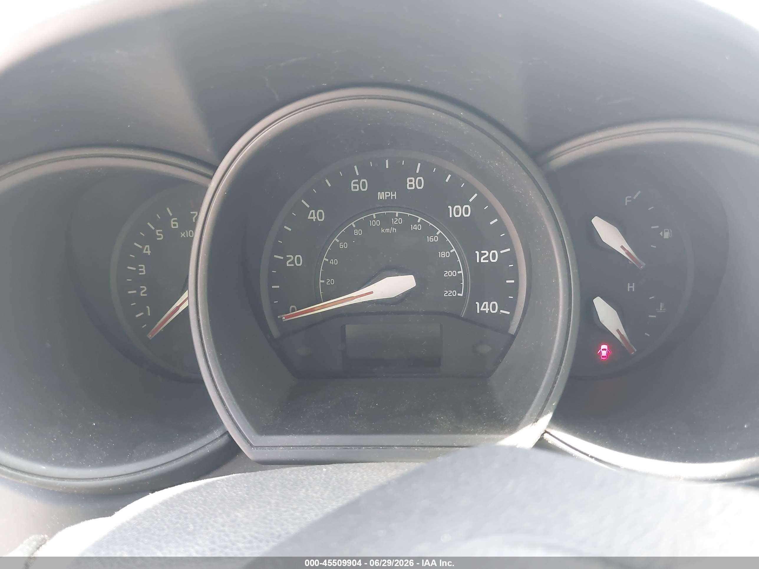 2014 Kia Rio Lx Черный vin: KNADM4A37E6414528
