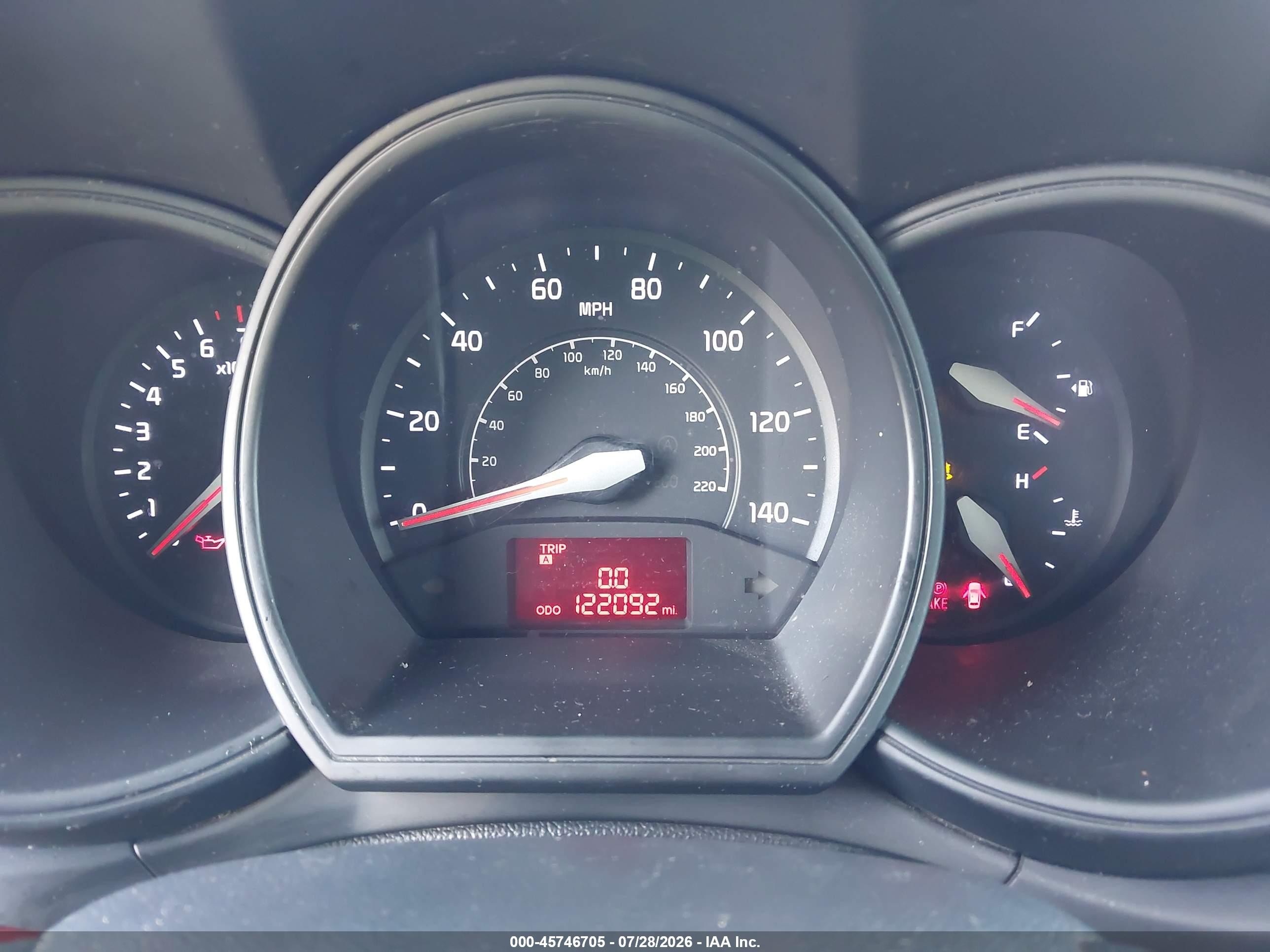 2015 Kia Rio Lx Black vin: KNADM4A37F6521919