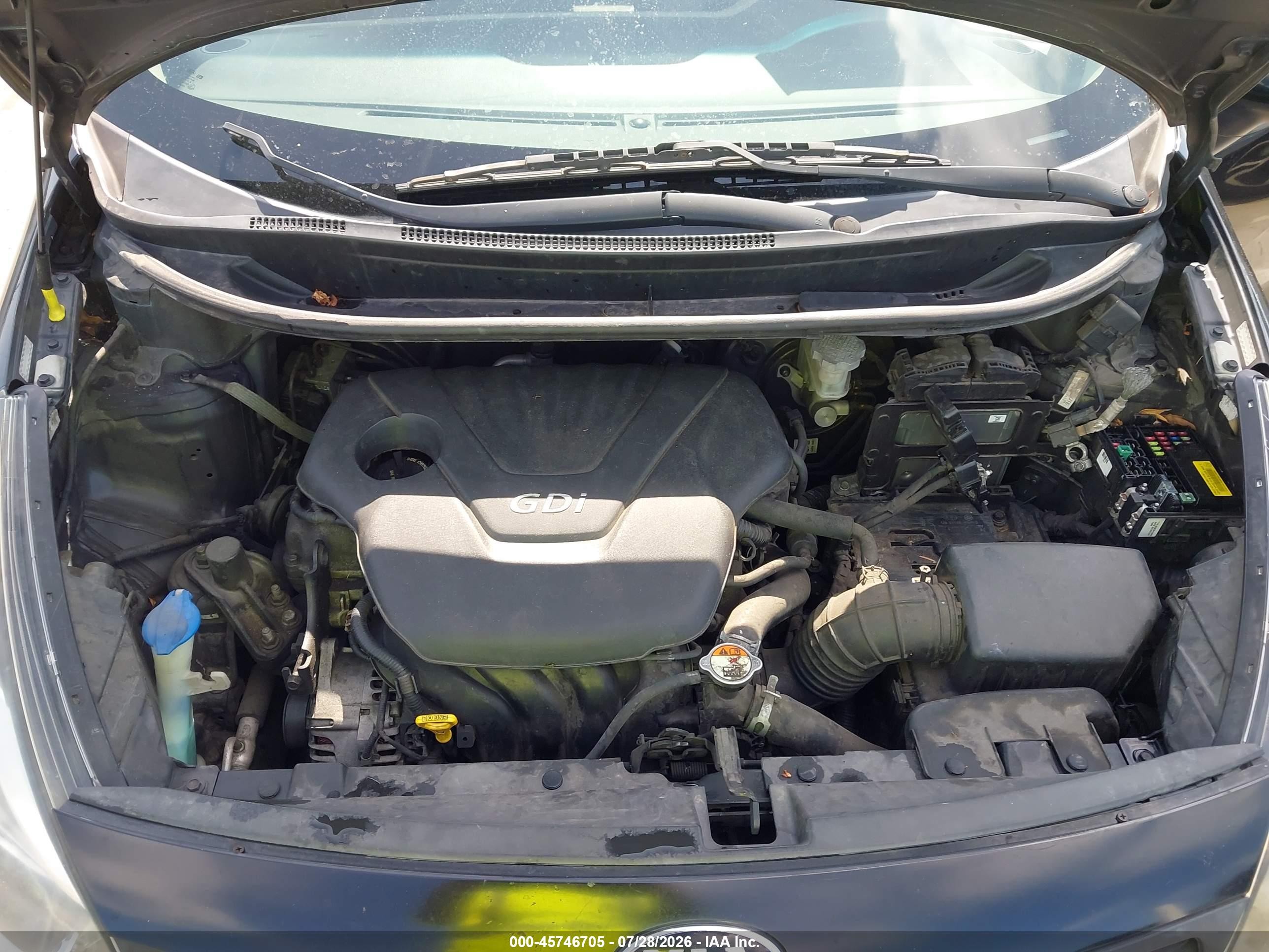 2015 Kia Rio Lx Black vin: KNADM4A37F6521919