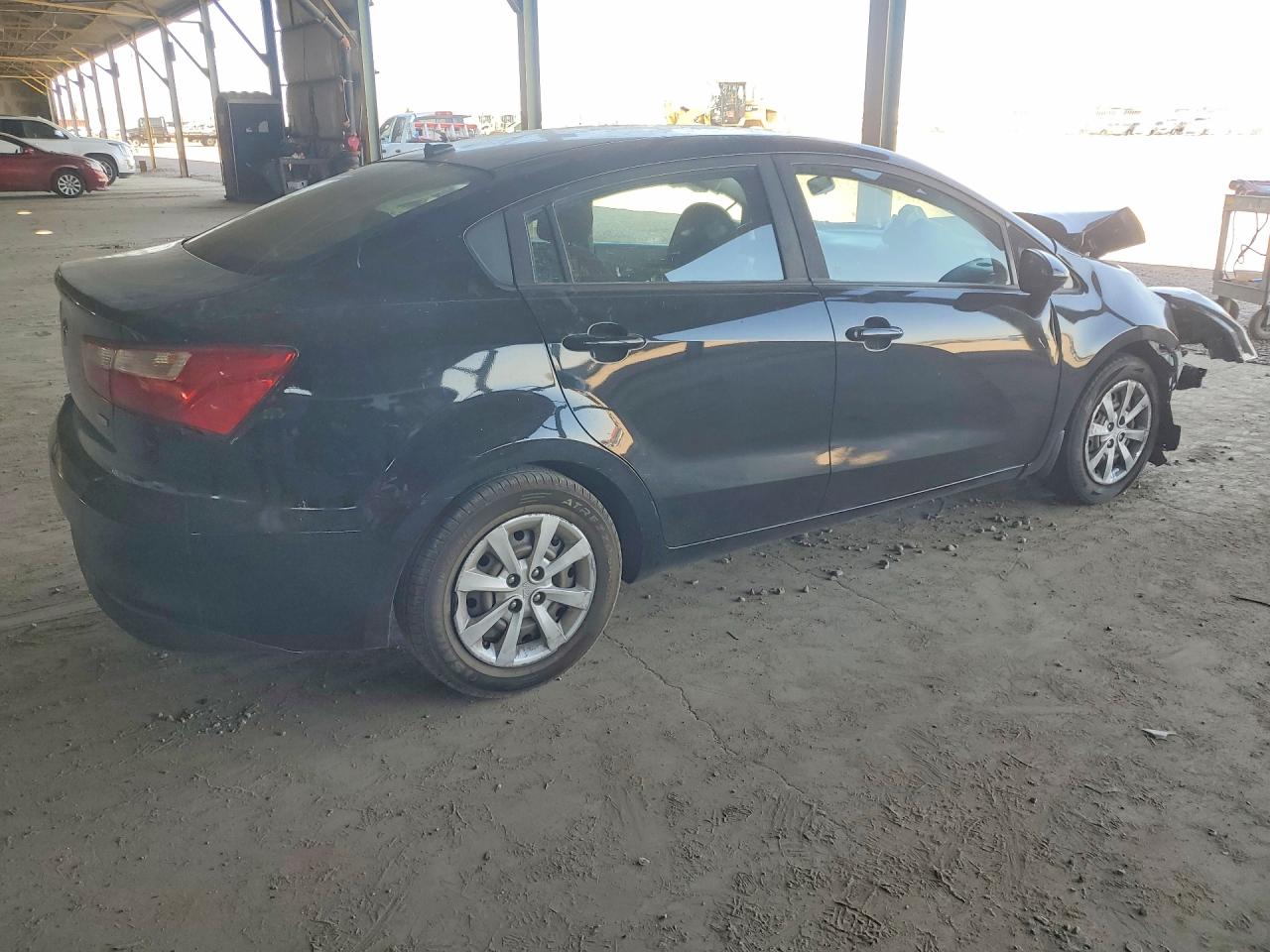 2017 Kia Rio Lx Black vin: KNADM4A37H6025926