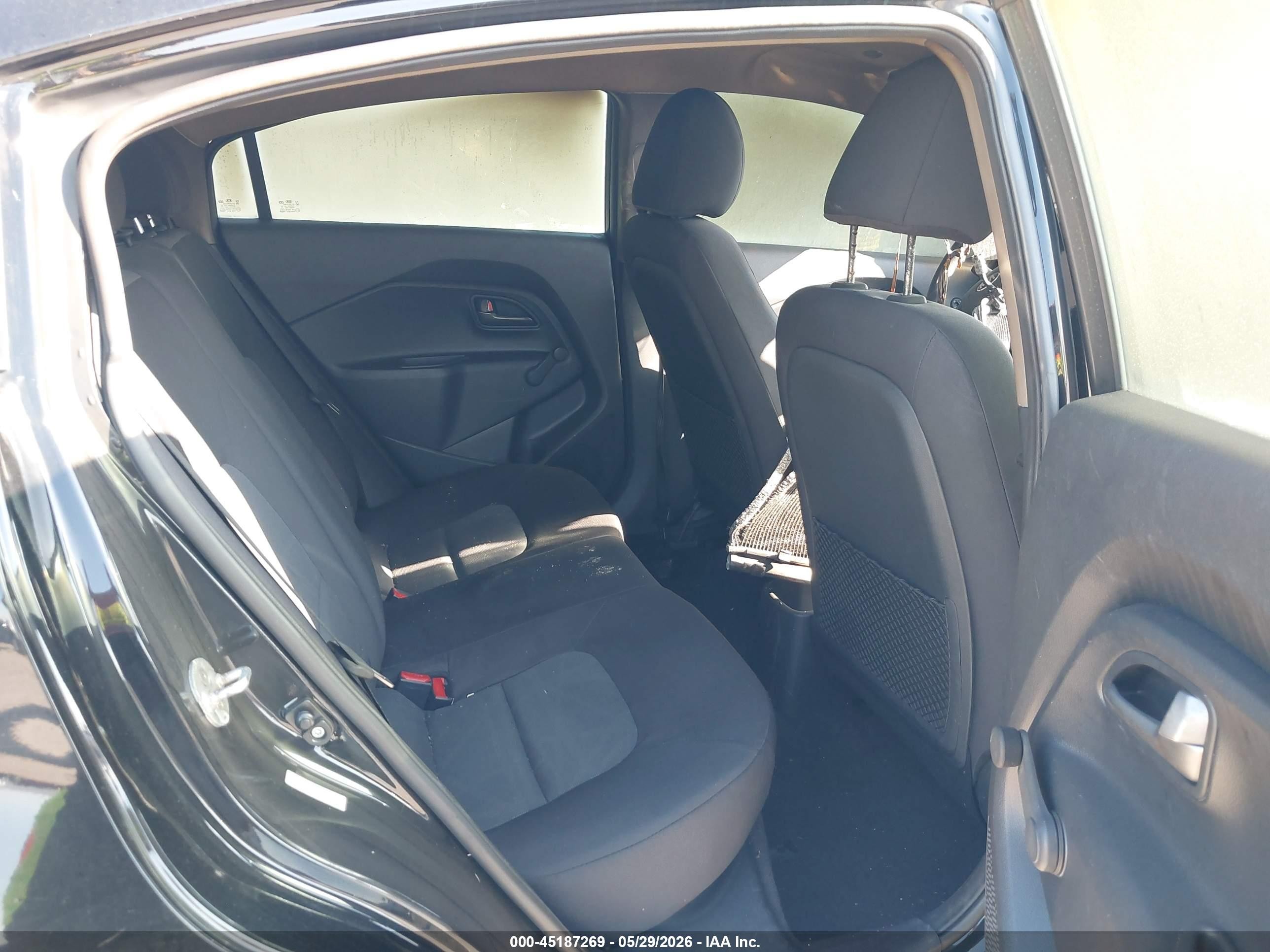 2017 Kia Rio Lx Black vin: KNADM4A37H6035176