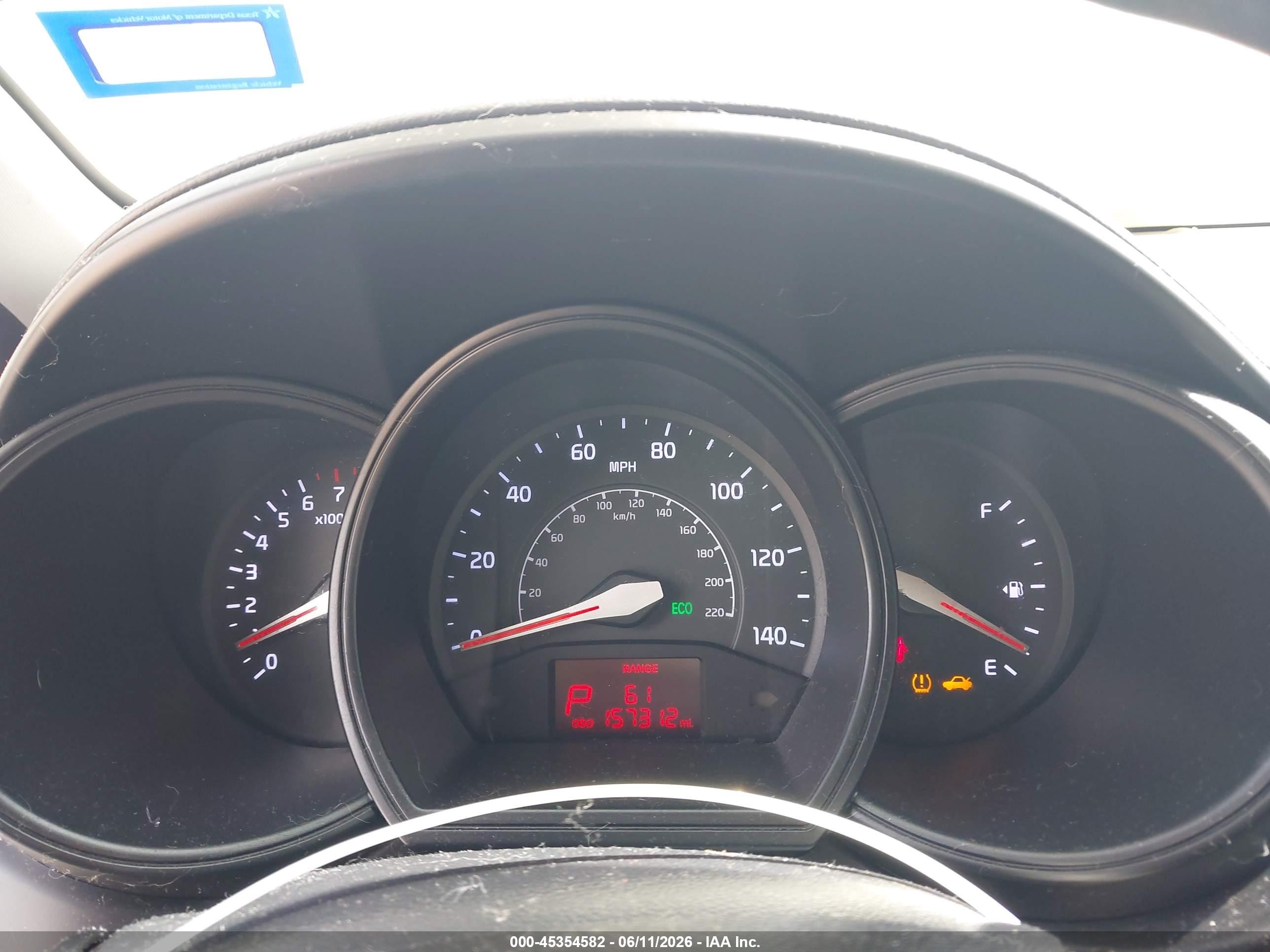 2012 Kia Rio Lx White vin: KNADM4A38C6057583