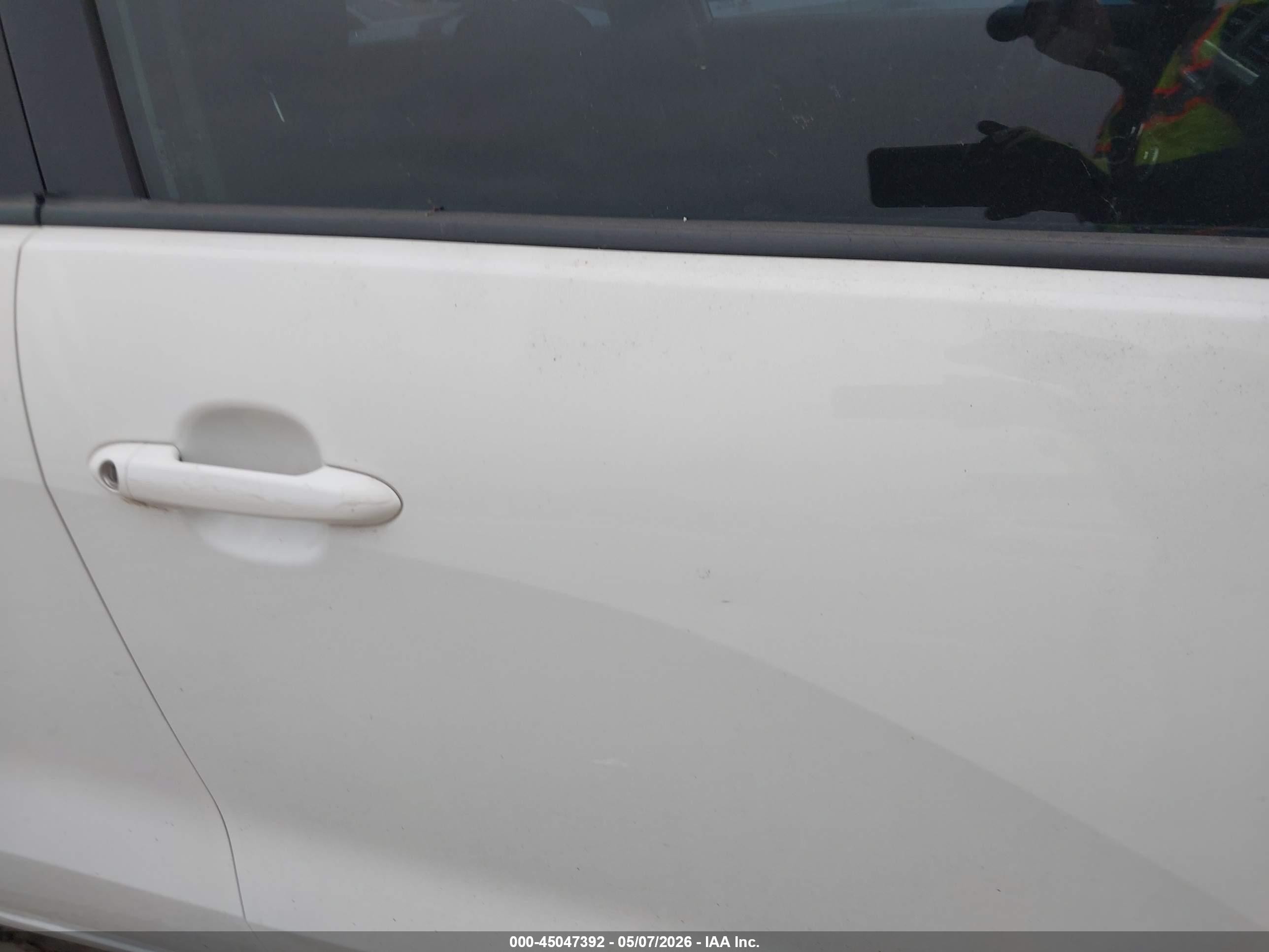 2012 Kia Rio Lx White vin: KNADM4A38C6068339