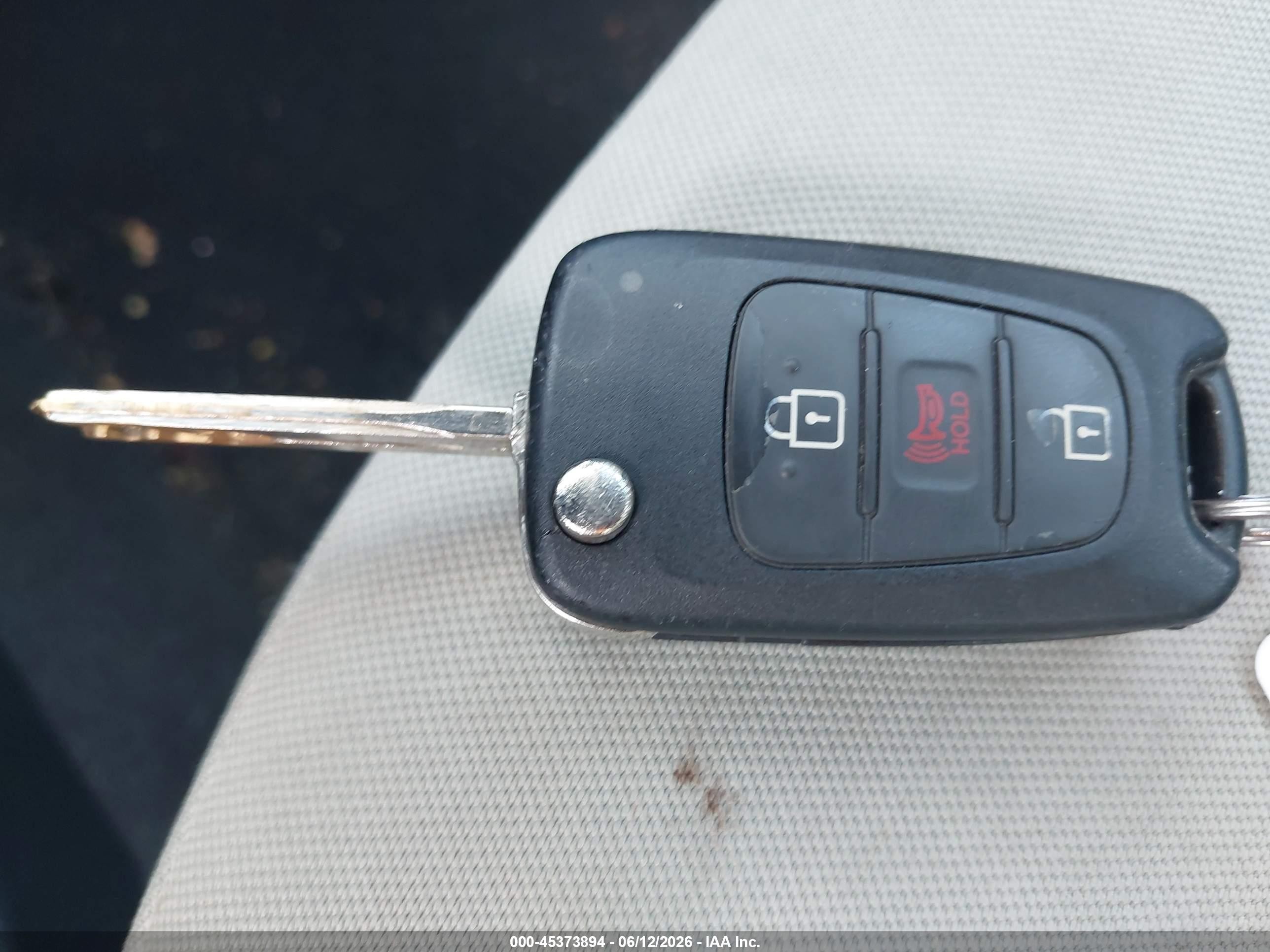 2012 Kia Rio Lx Red vin: KNADM4A38C6073668