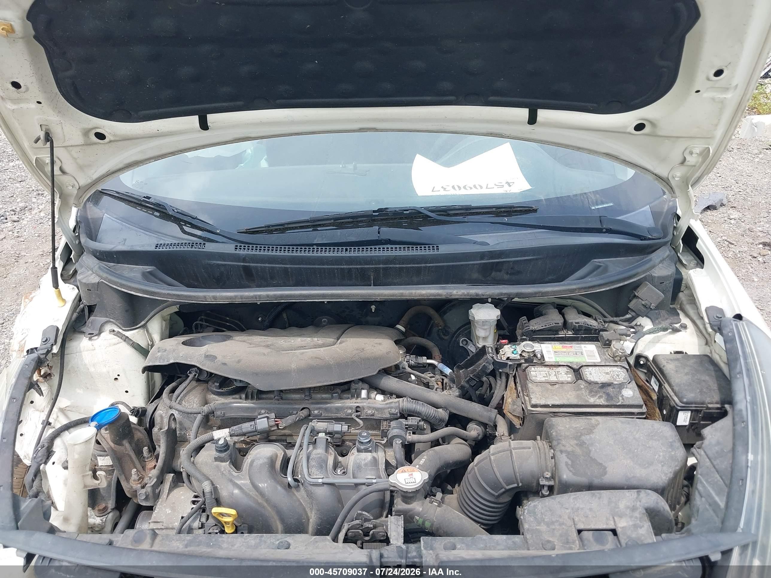 2013 Kia Rio Lx Белый vin: KNADM4A38D6141159