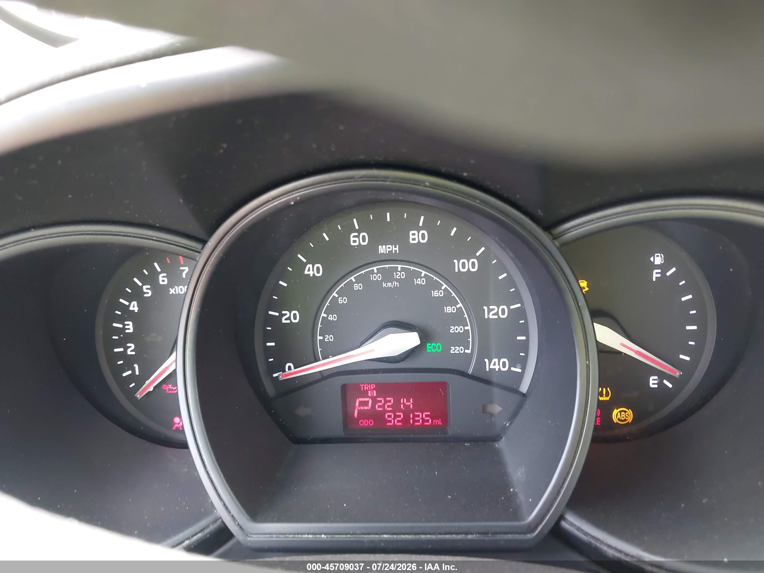 2013 Kia Rio Lx Белый vin: KNADM4A38D6141159