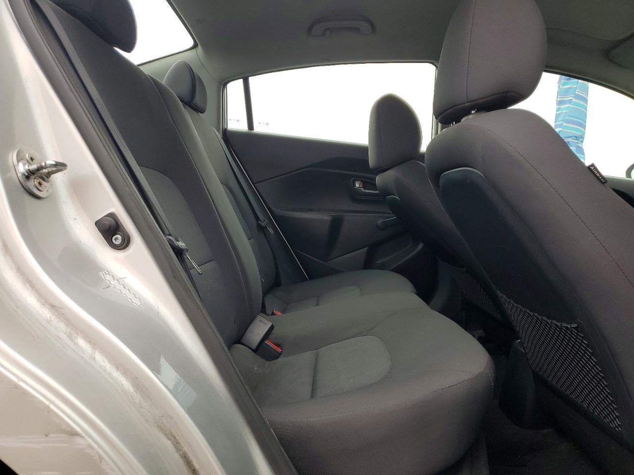 2013 Kia Rio Lx Silver vin: KNADM4A38D6210674