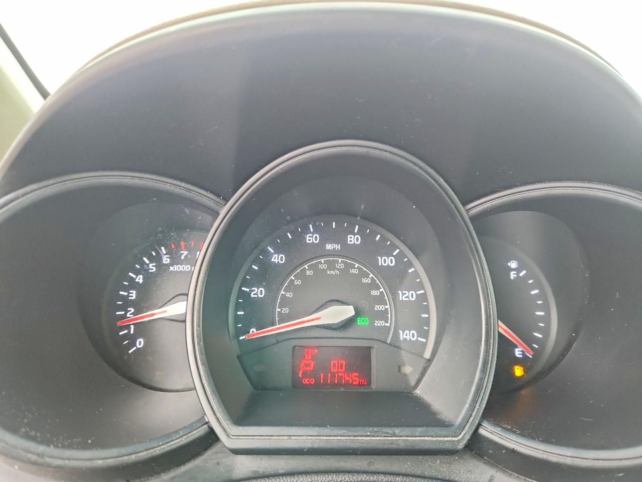 2013 Kia Rio Lx White vin: KNADM4A38D6290767