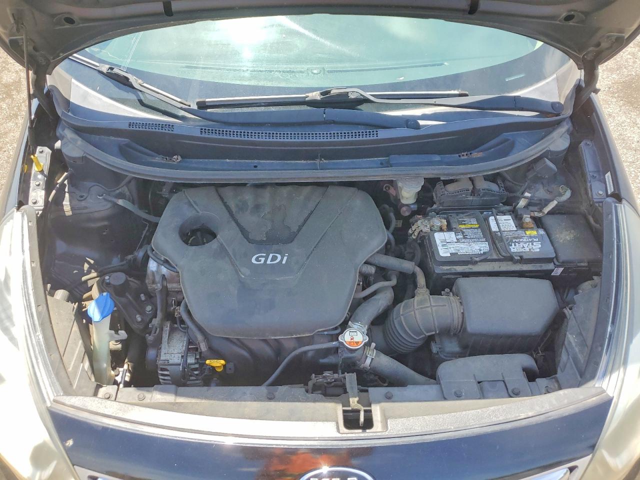 2015 Kia Rio Lx Black vin: KNADM4A38F6421800