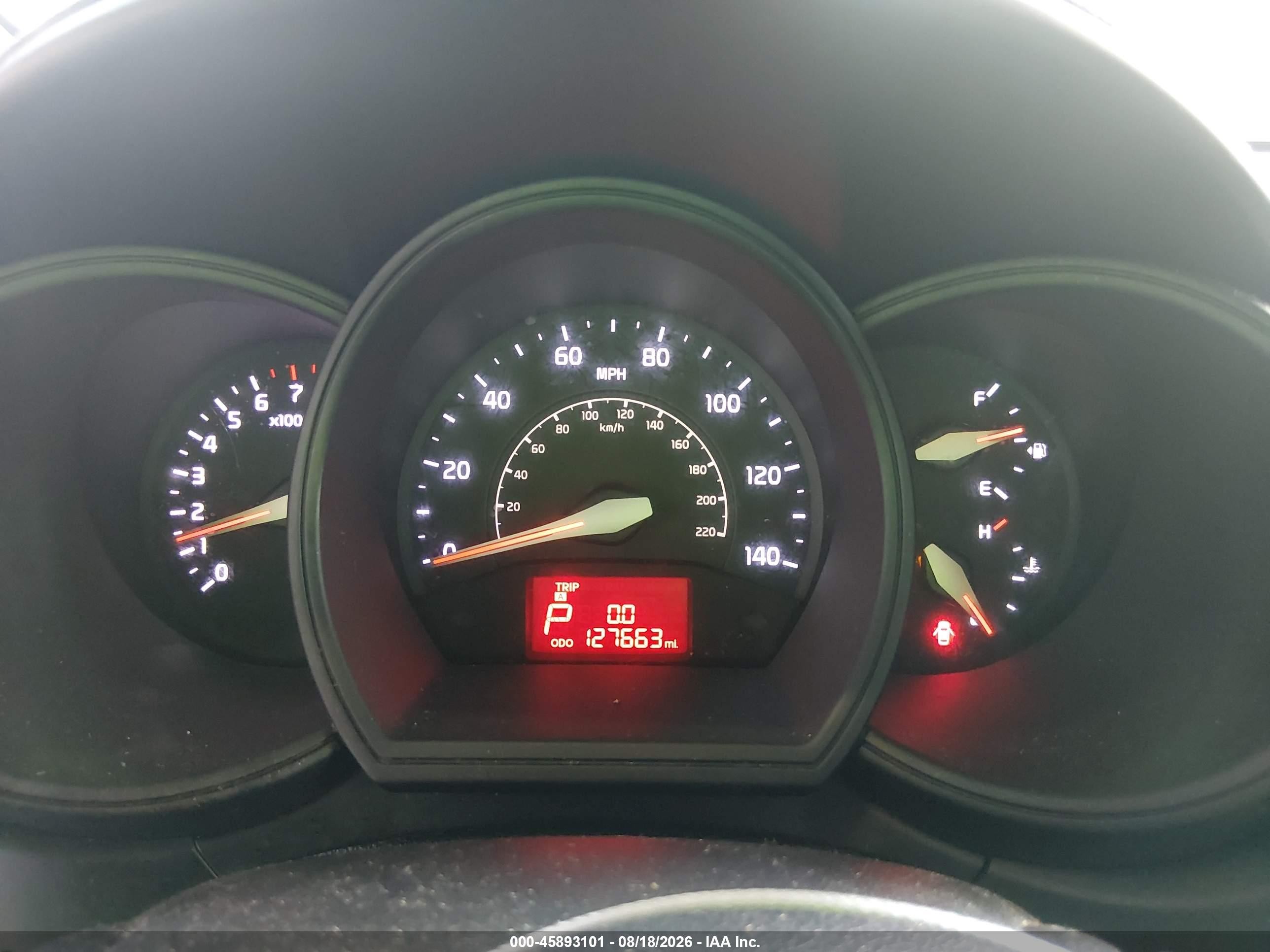 2015 Kia Rio Lx Silver vin: KNADM4A38F6442341