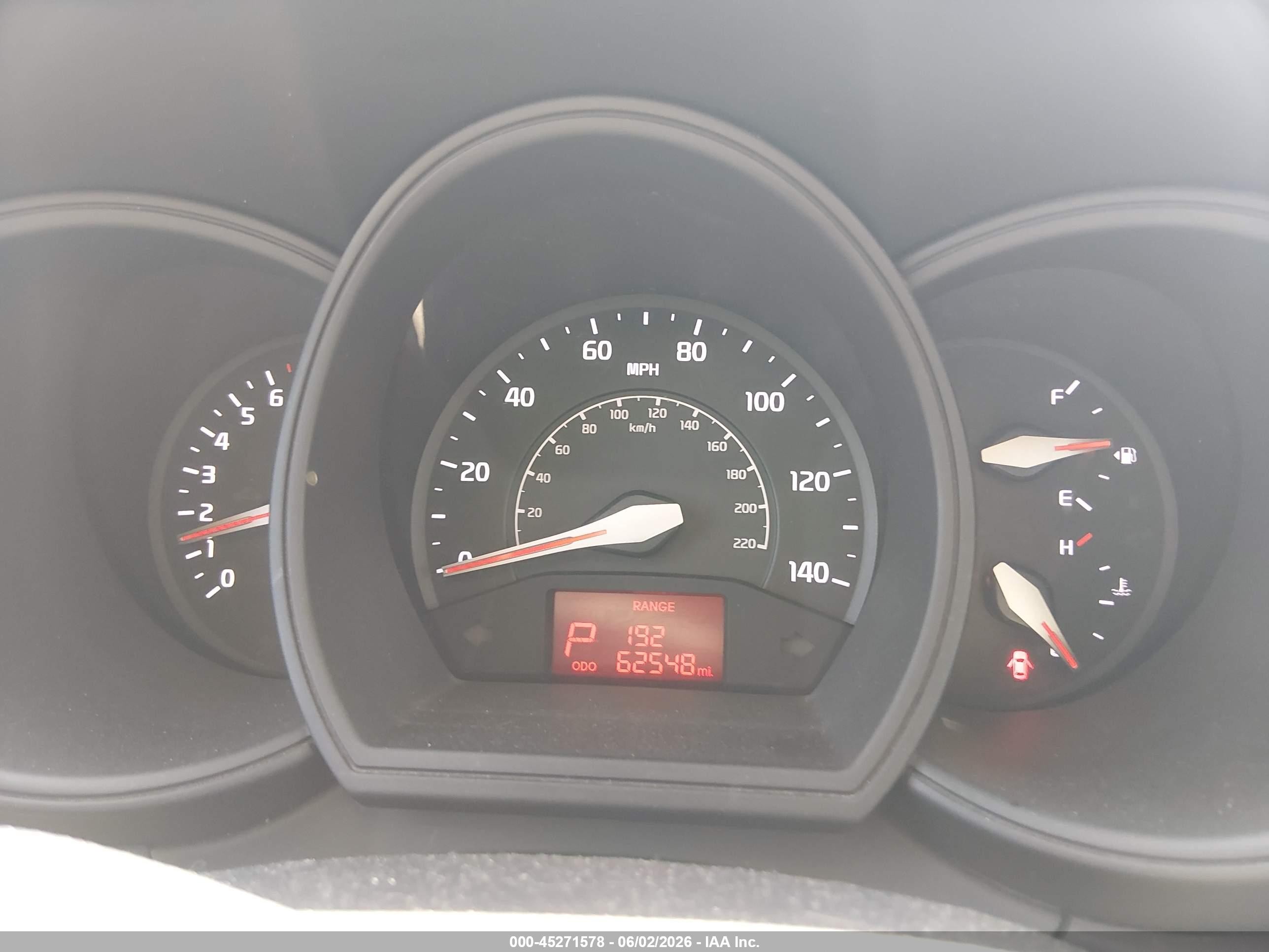 2015 Kia Rio Lx Красный vin: KNADM4A38F6455316