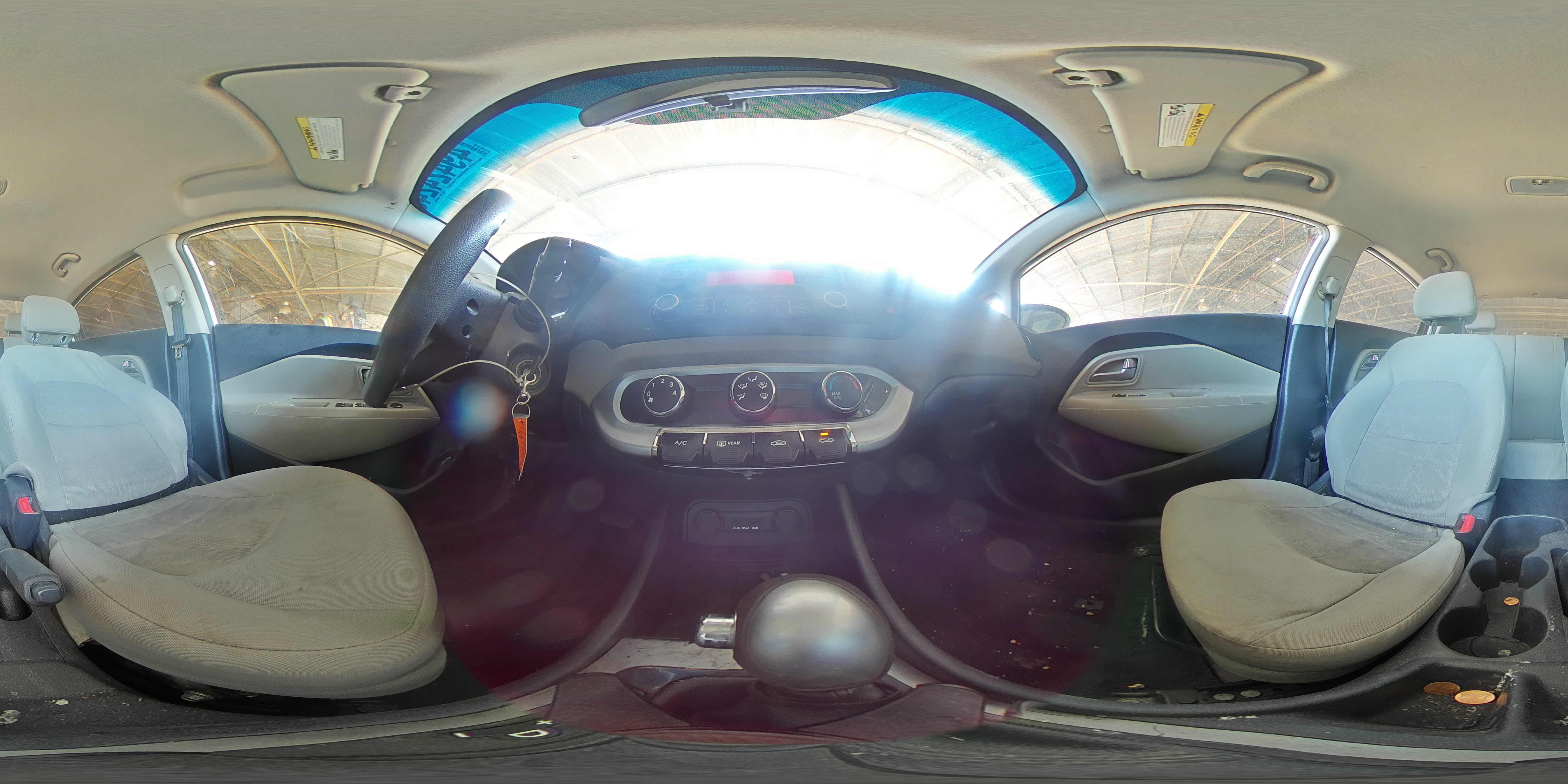2015 Kia Rio Lx White vin: KNADM4A38F6466610
