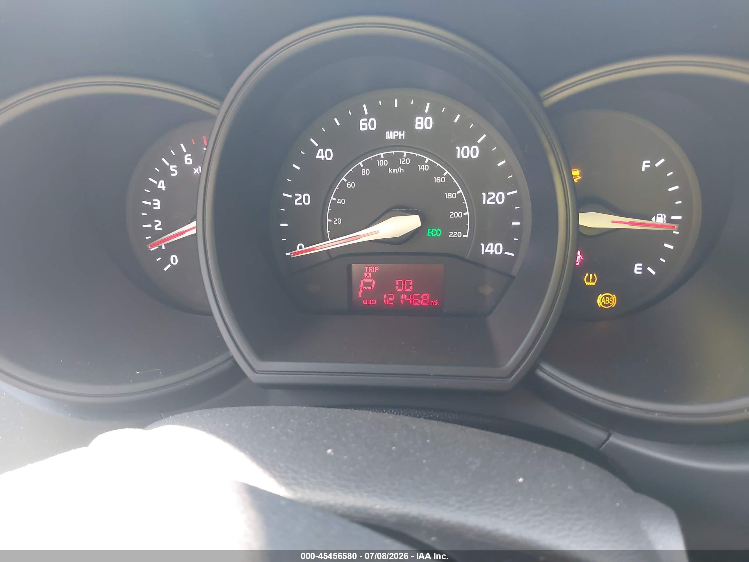 2012 Kia Rio Lx Silver vin: KNADM4A39C6094318