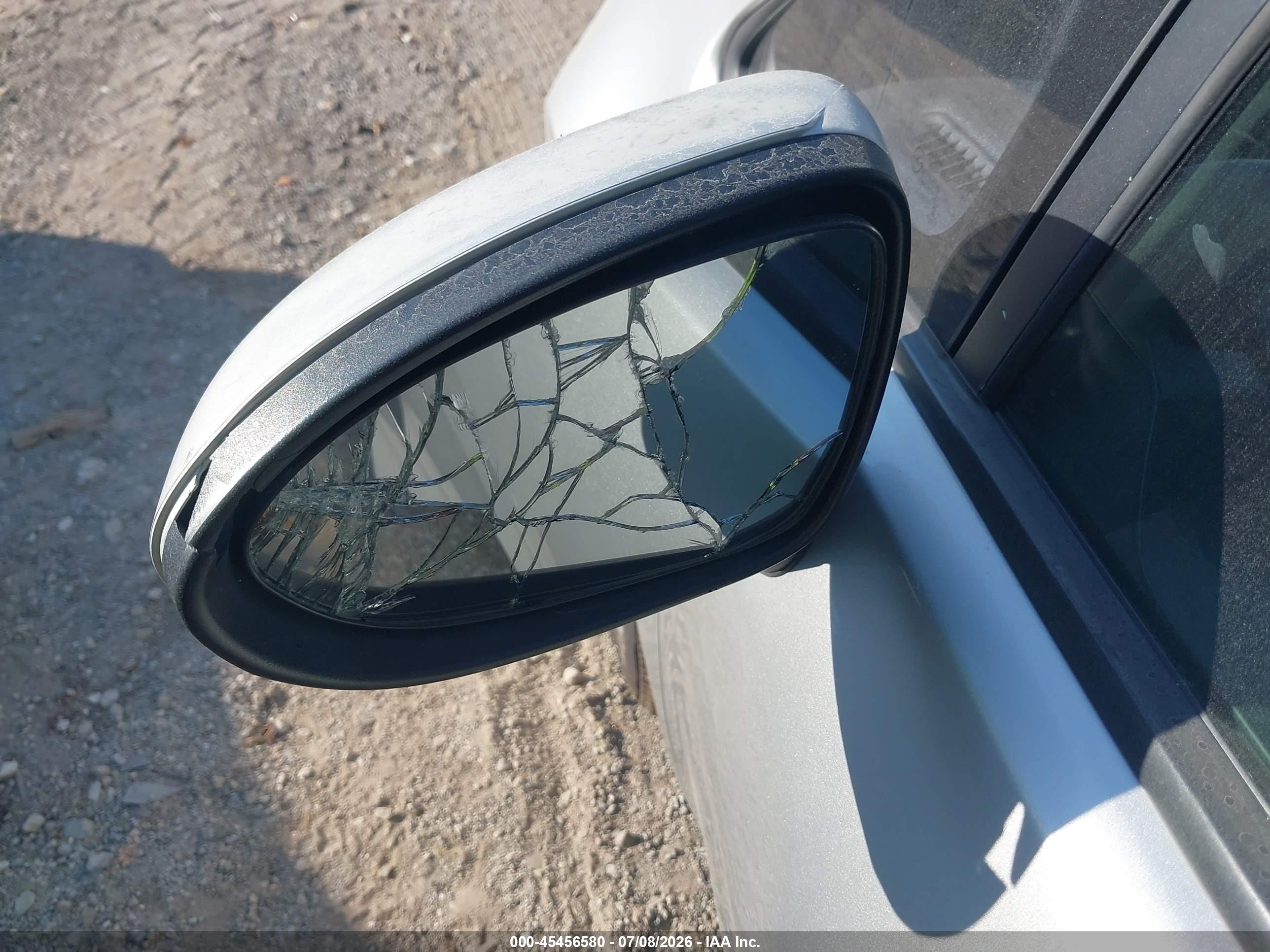 2012 Kia Rio Lx Silver vin: KNADM4A39C6094318