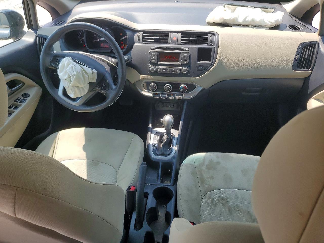 2013 Kia Rio Lx Black vin: KNADM4A39D6198194