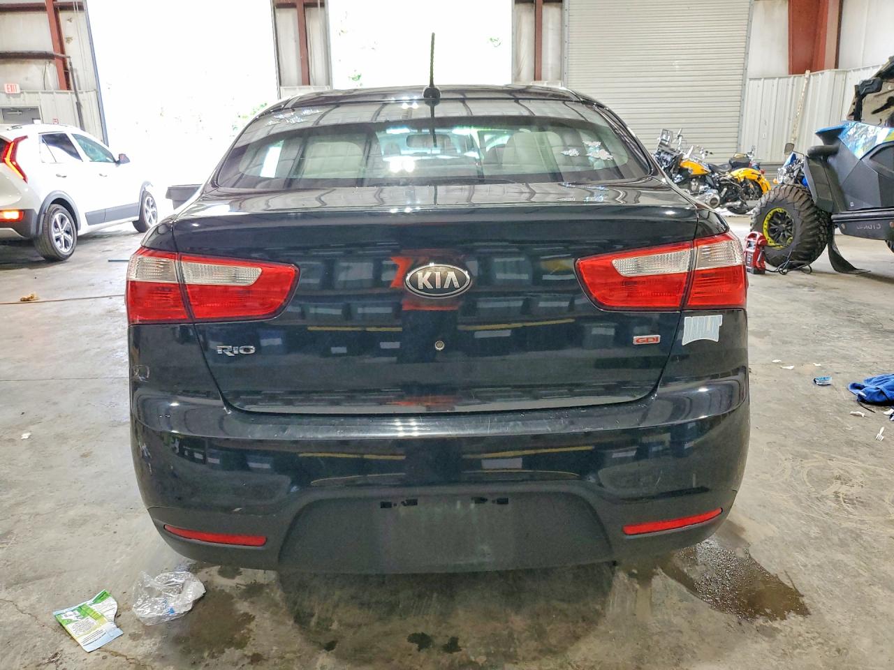 2013 Kia Rio Lx Black vin: KNADM4A39D6241738