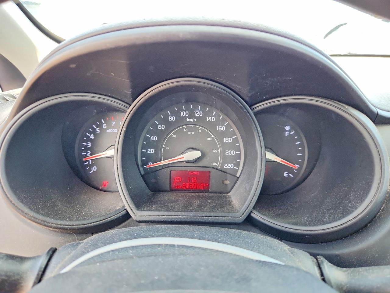 2013 Kia Rio Lx Blue vin: KNADM4A39D6258927