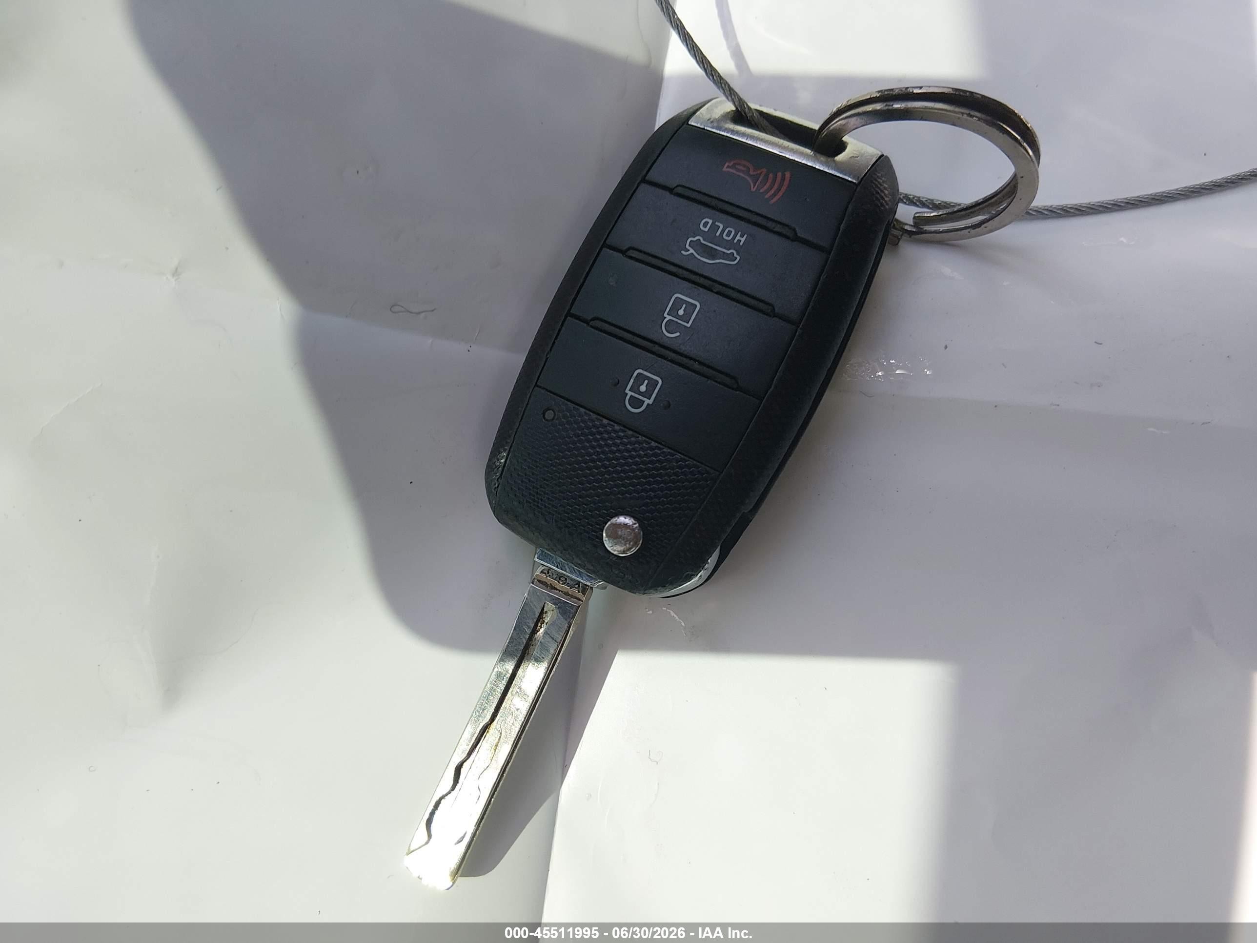 2014 Kia Rio Lx White vin: KNADM4A39E6327603