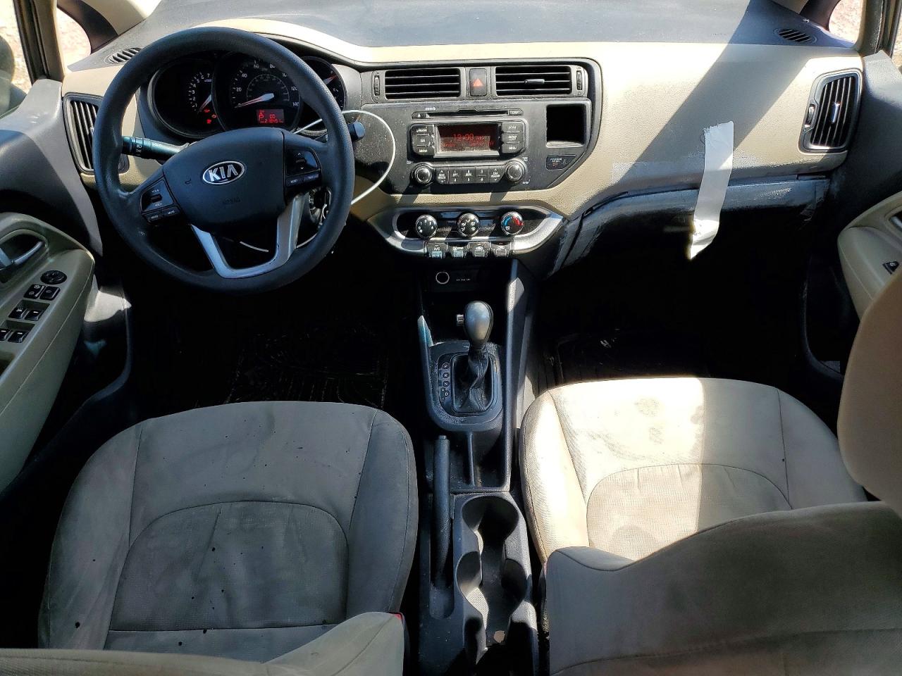 2014 Kia Rio Lx Black vin: KNADM4A39E6362349