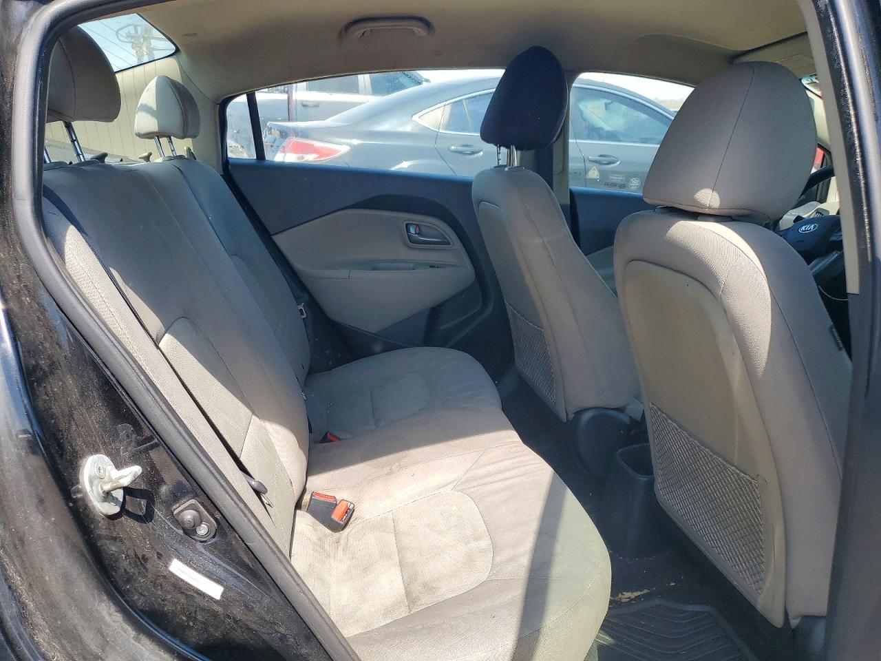 2014 Kia Rio Lx Black vin: KNADM4A39E6362349
