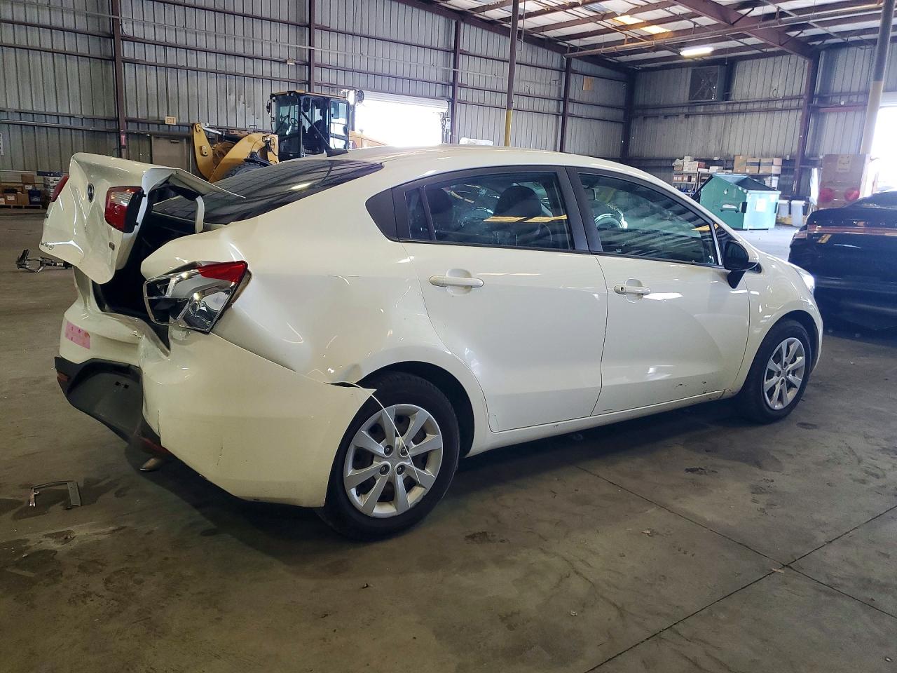 2014 Kia Rio Lx Белый vin: KNADM4A39E6400193