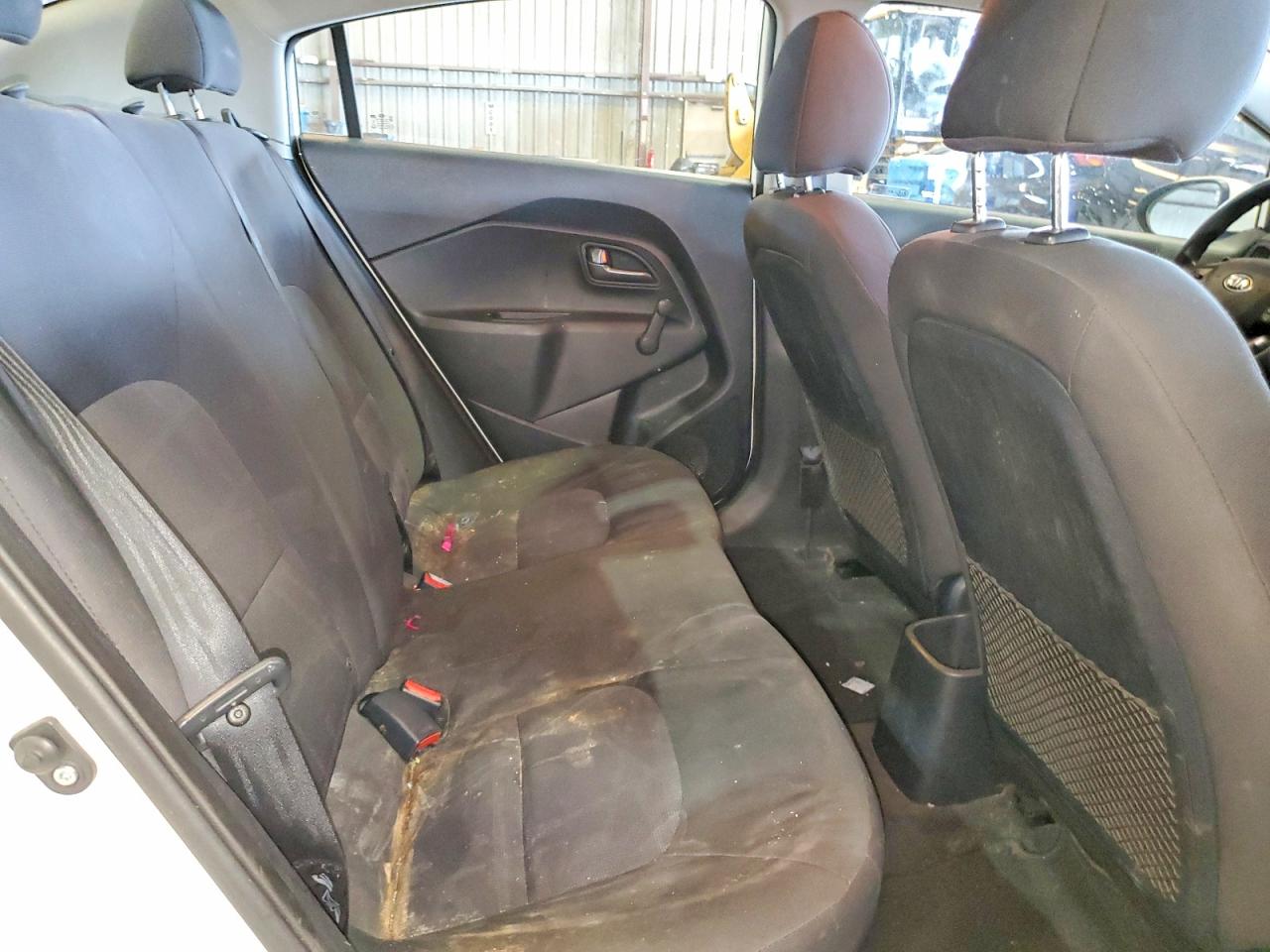 2014 Kia Rio Lx Белый vin: KNADM4A39E6400193
