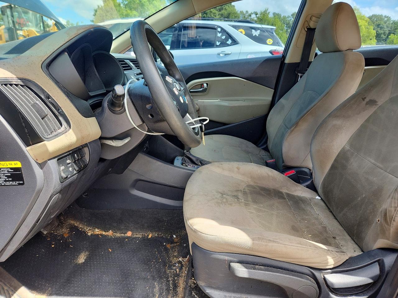 2014 Kia Rio Lx Black vin: KNADM4A39E6408438