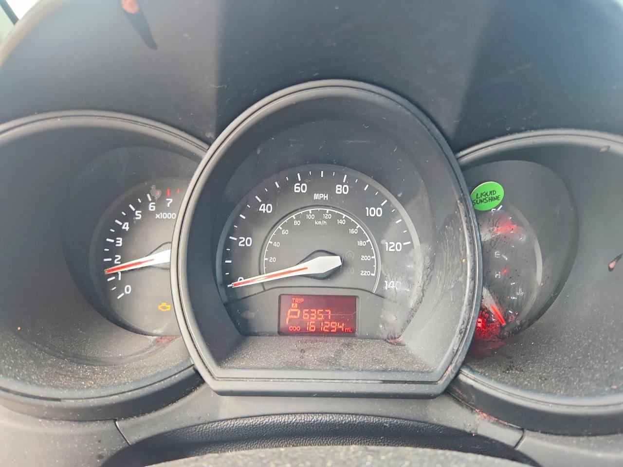 2014 Kia Rio Lx Black vin: KNADM4A39E6408438