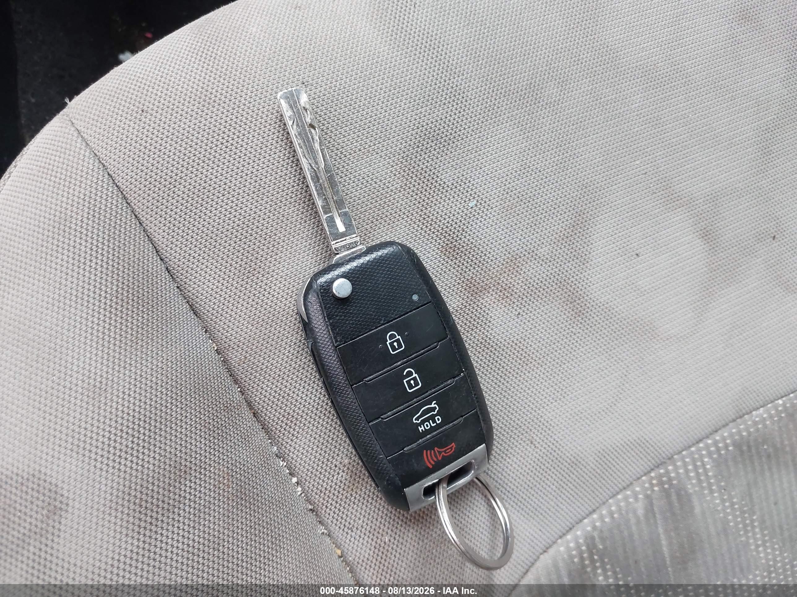 2015 Kia Rio Lx Red vin: KNADM4A39F6426570