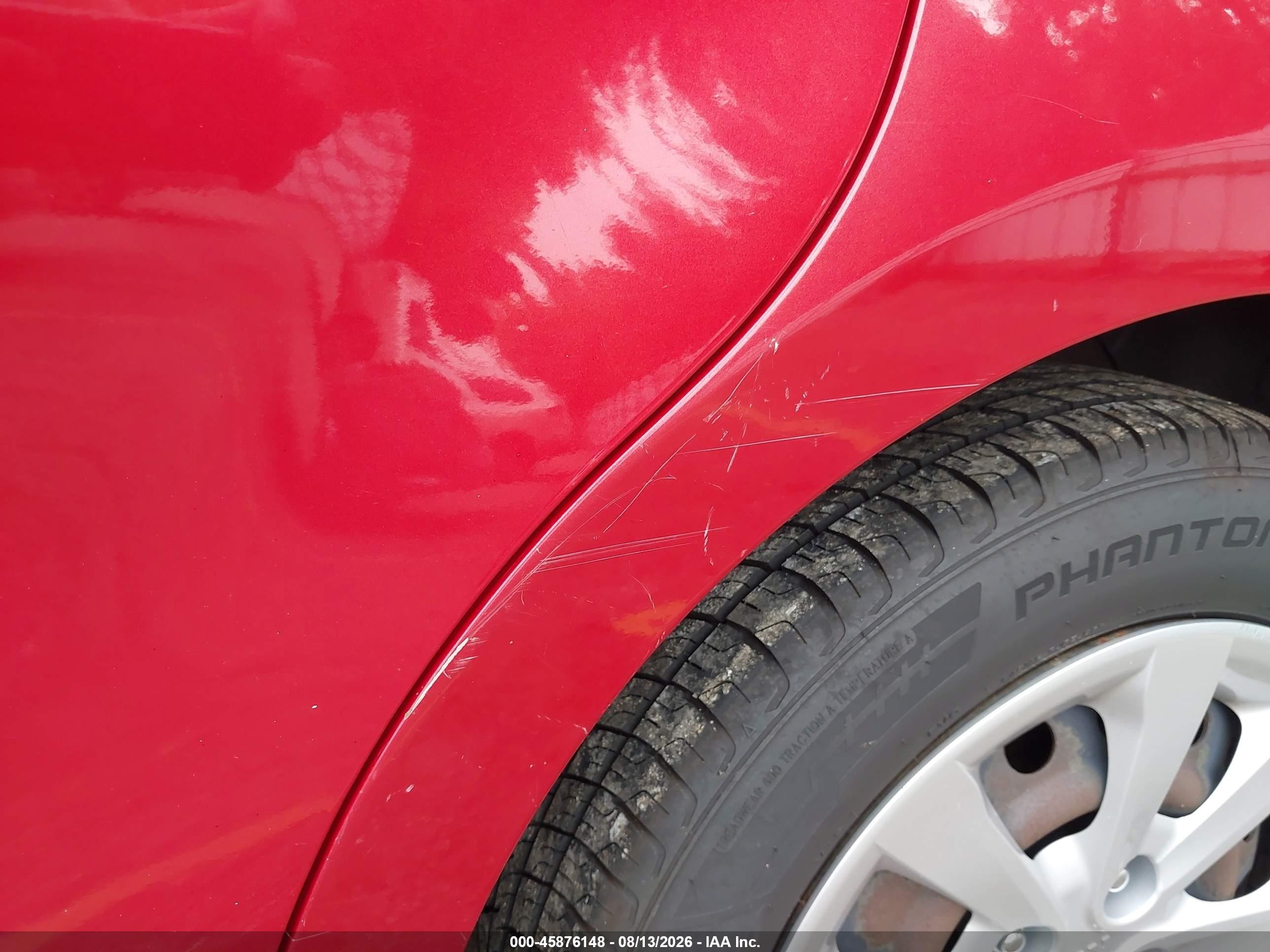 2015 Kia Rio Lx Red vin: KNADM4A39F6426570