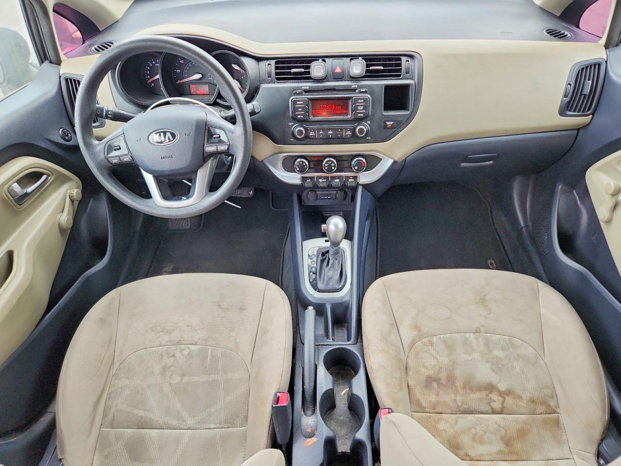 2015 Kia Rio Lx Black vin: KNADM4A39F6427007