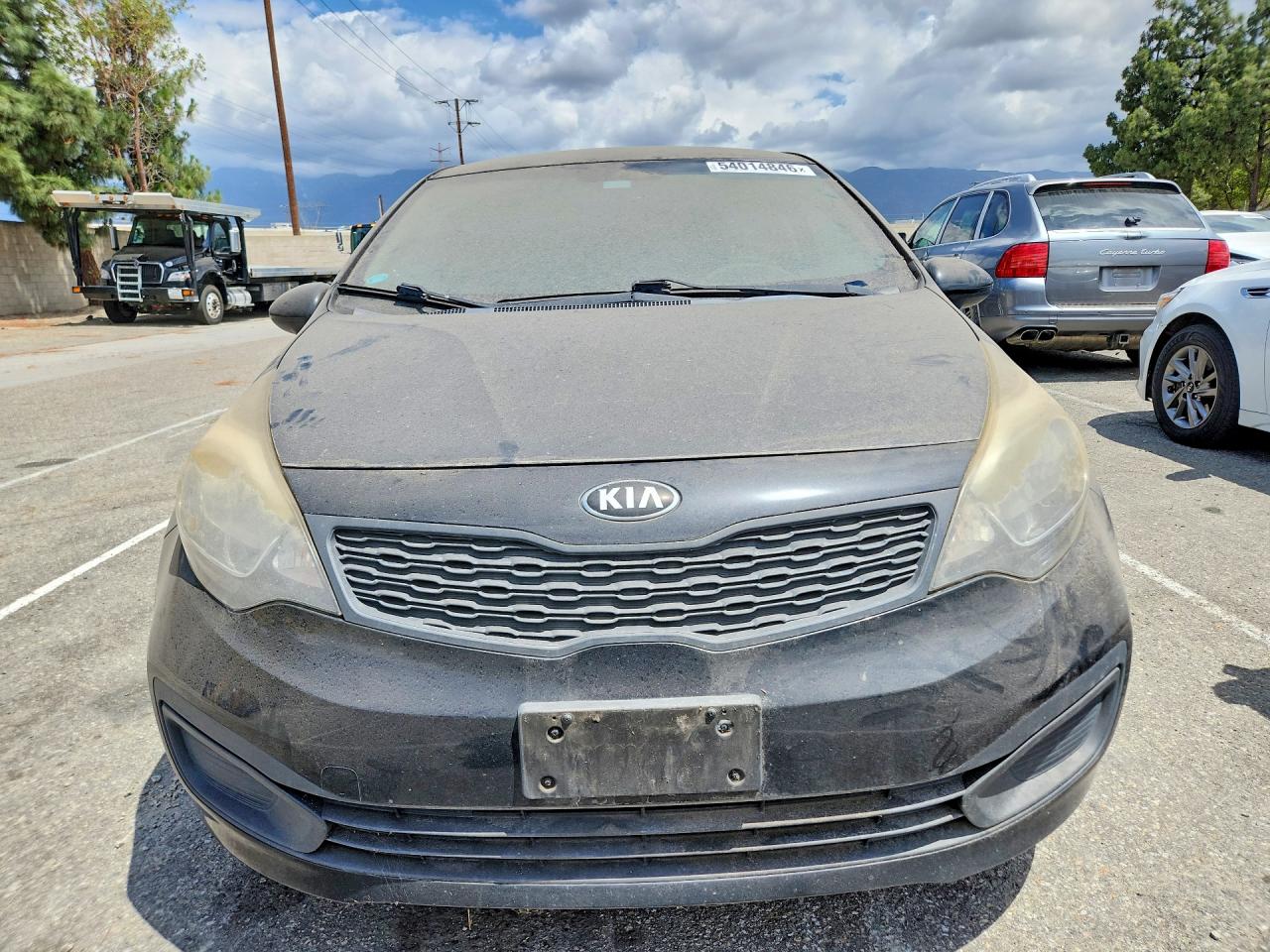 2015 Kia Rio Lx Black vin: KNADM4A39F6427007