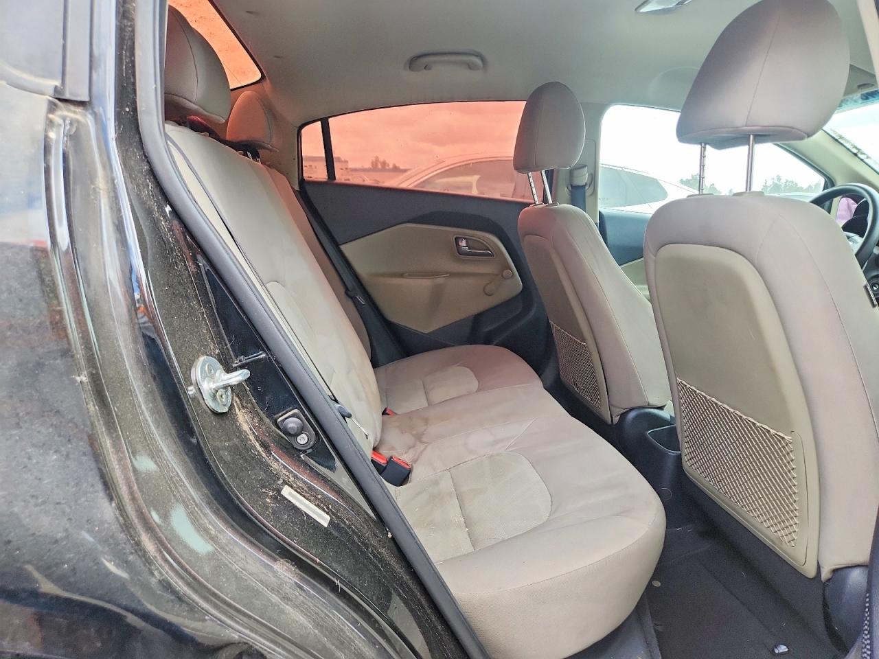 2015 Kia Rio Lx Black vin: KNADM4A39F6427007