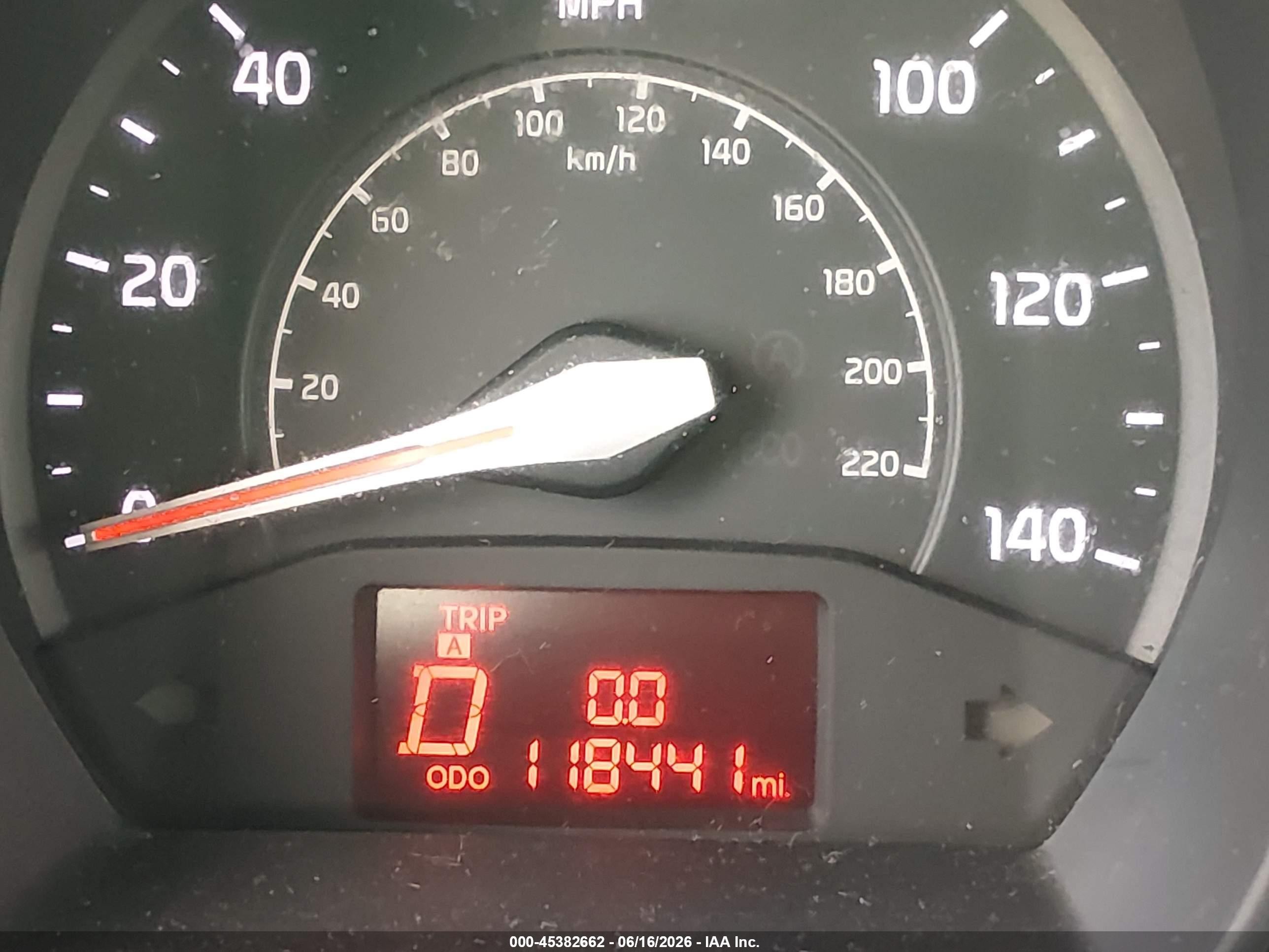 2015 Kia Rio Lx Red vin: KNADM4A39F6445409