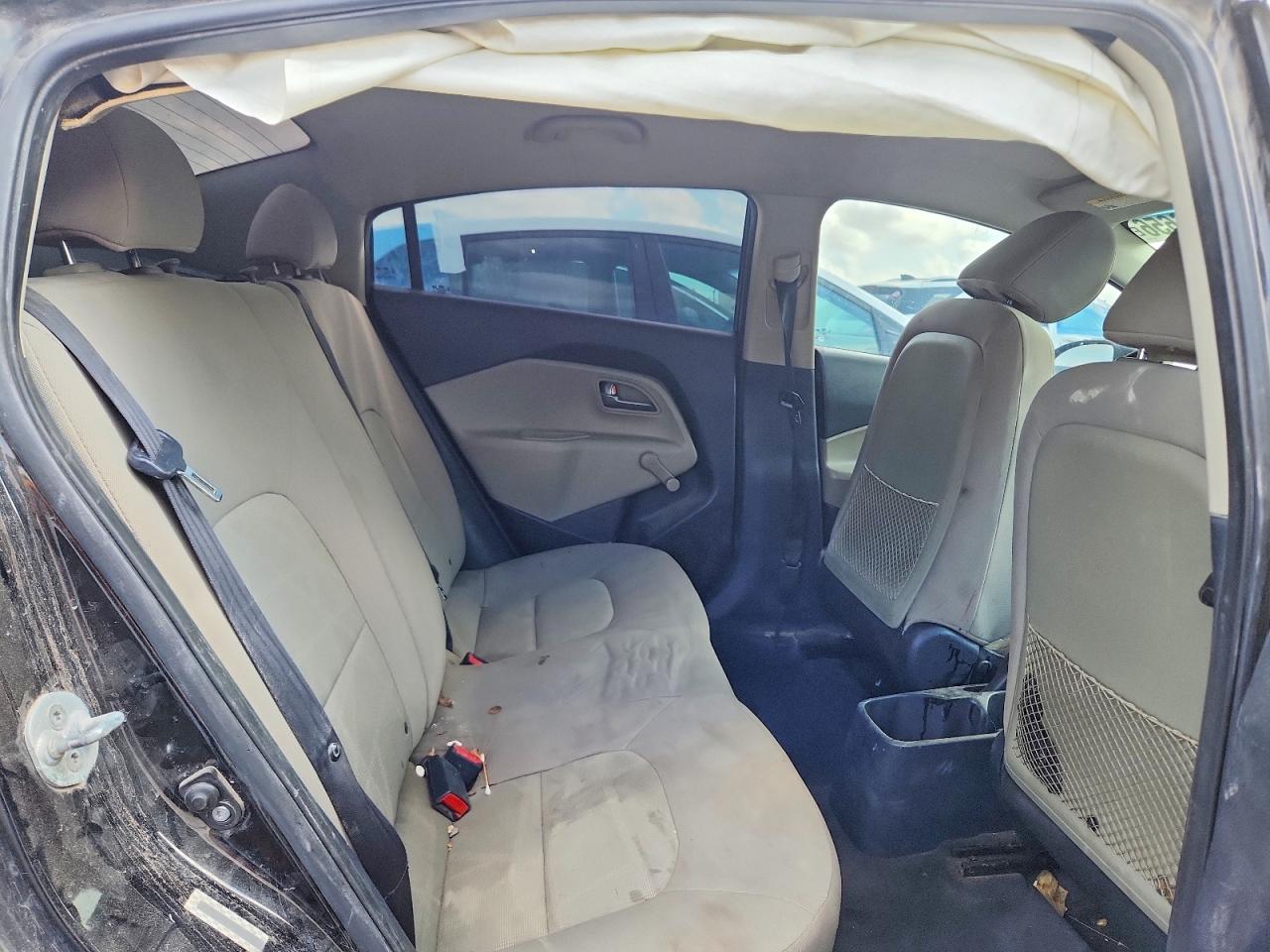 2015 Kia Rio Black vin: KNADM4A39F6447130