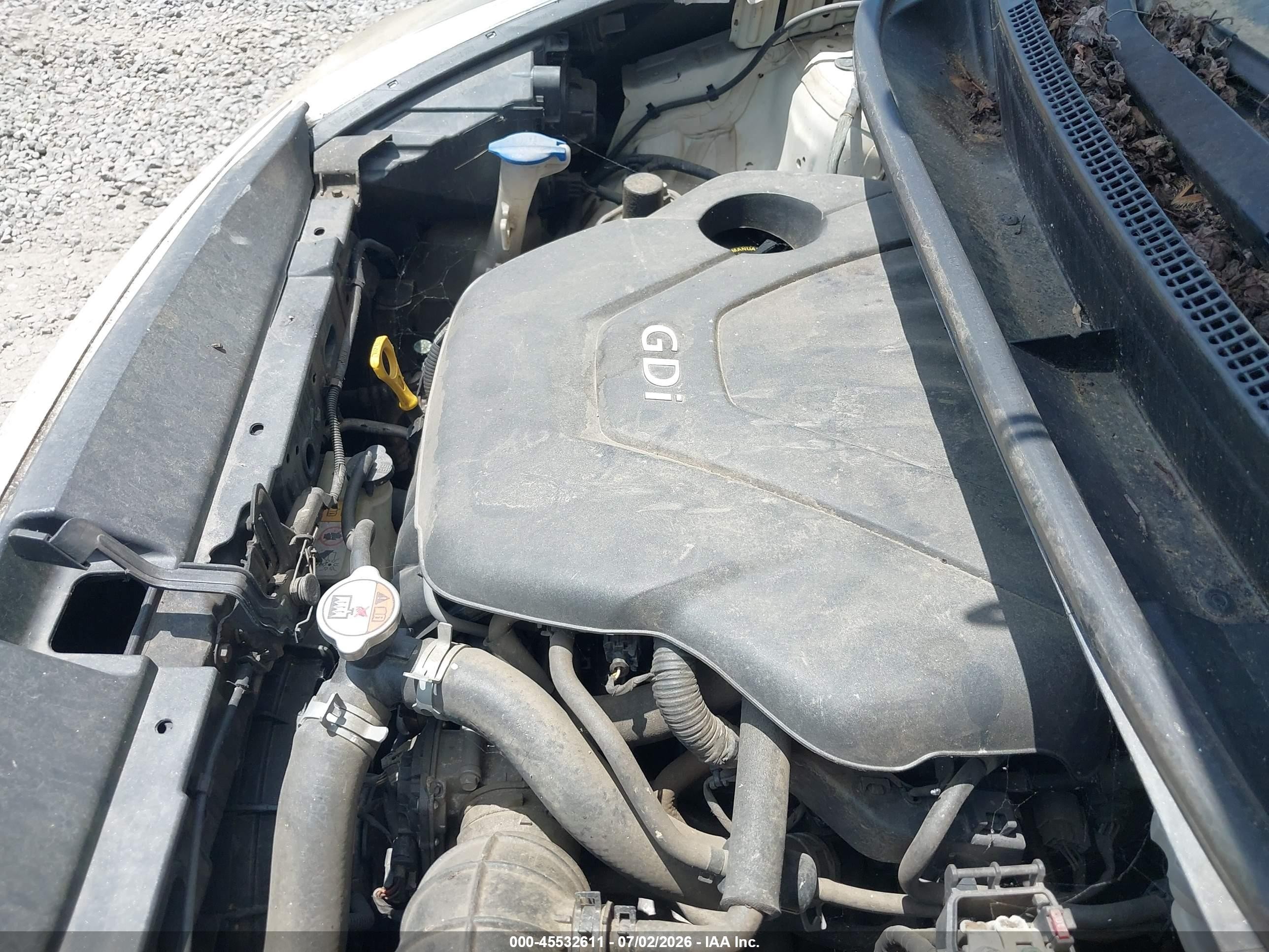 2015 Kia Rio Lx White vin: KNADM4A39F6452599
