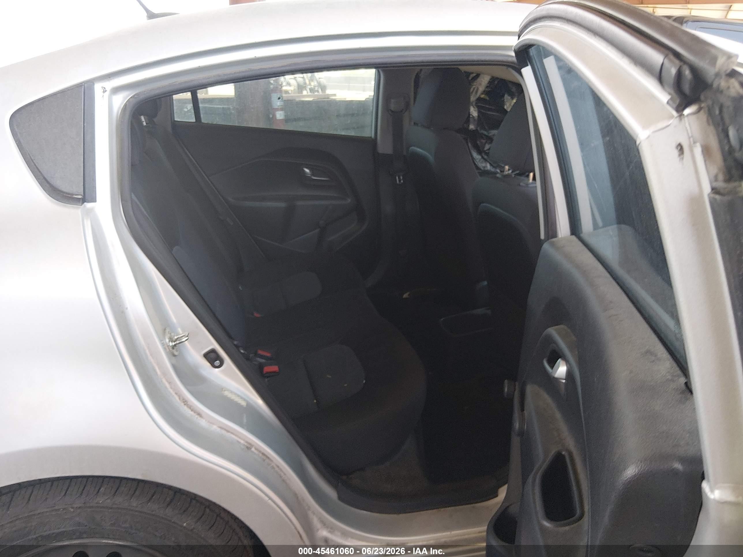 2015 Kia Rio Lx Silver vin: KNADM4A39F6509514
