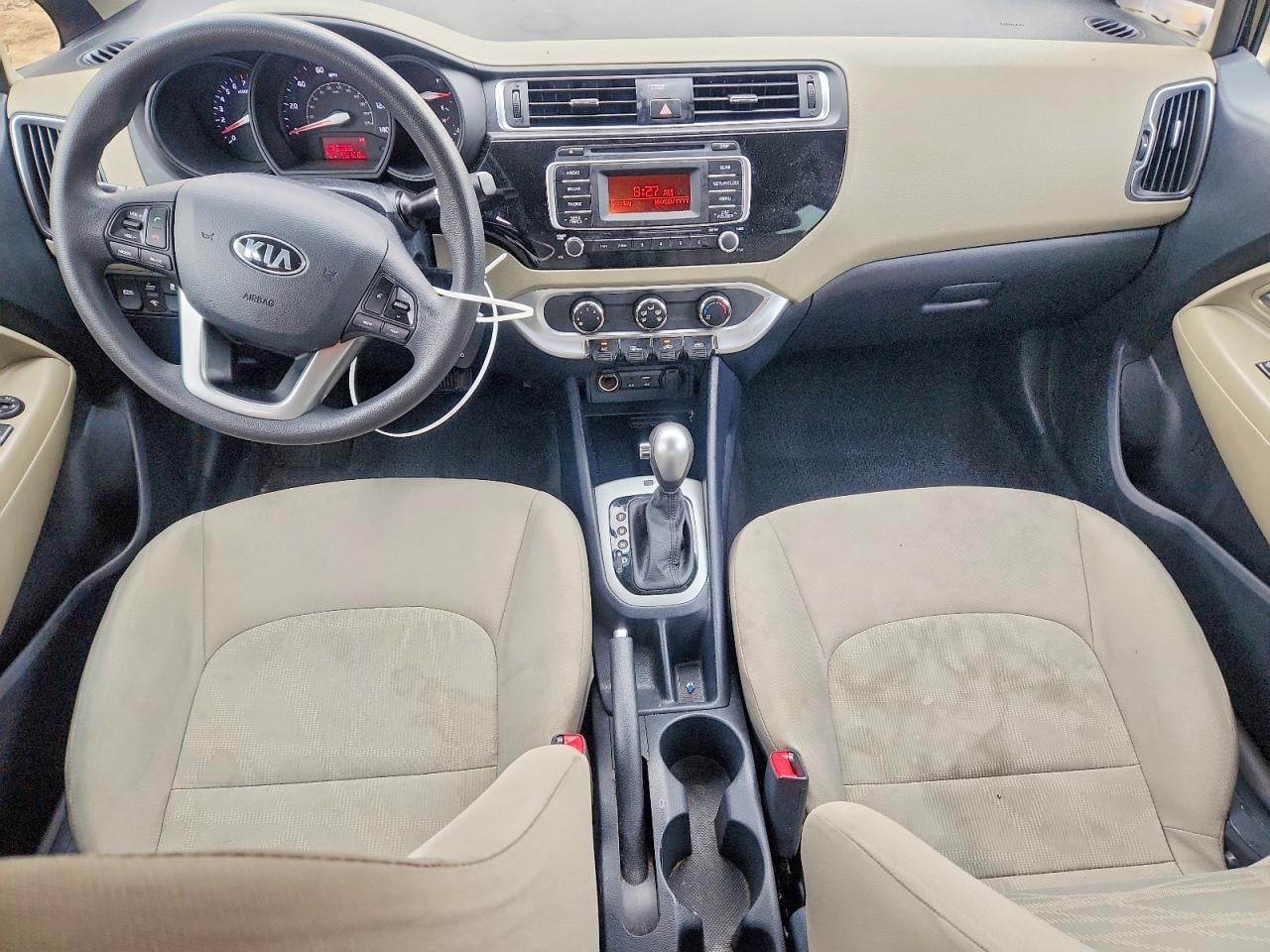 2017 Kia Rio Lx Черный vin: KNADM4A39H6035308