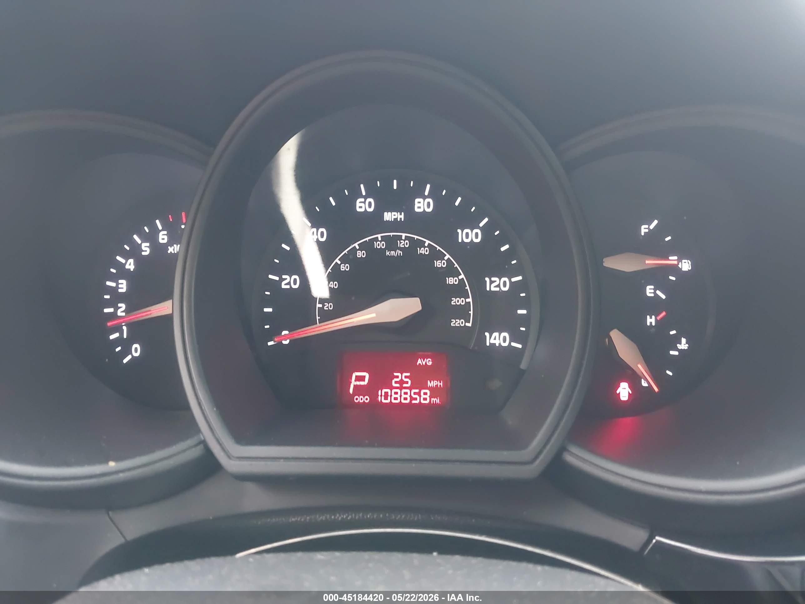 2017 Kia Rio Lx Красный vin: KNADM4A39H6058295