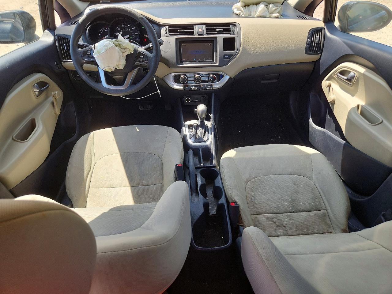 2013 Kia Rio Lx Black vin: KNADM4A3XD6104114