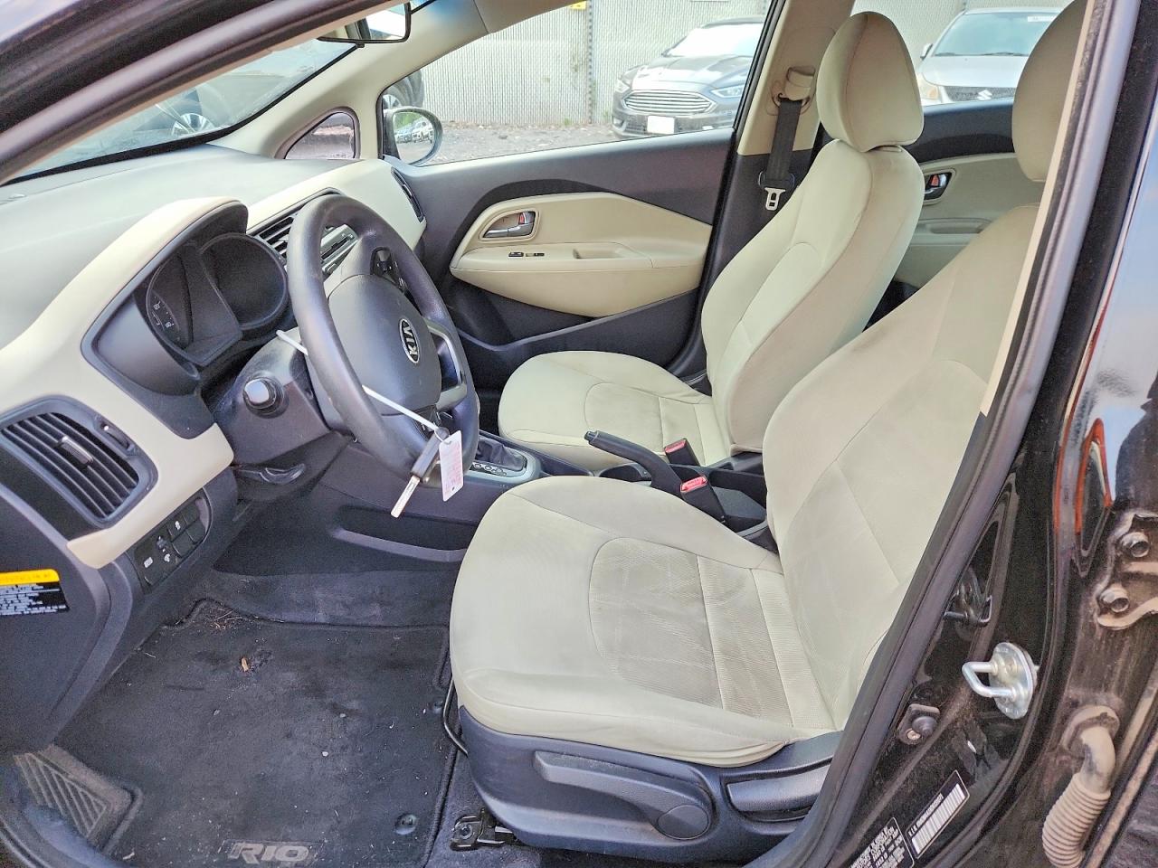 2013 Kia Rio Lx Black vin: KNADM4A3XD6131071